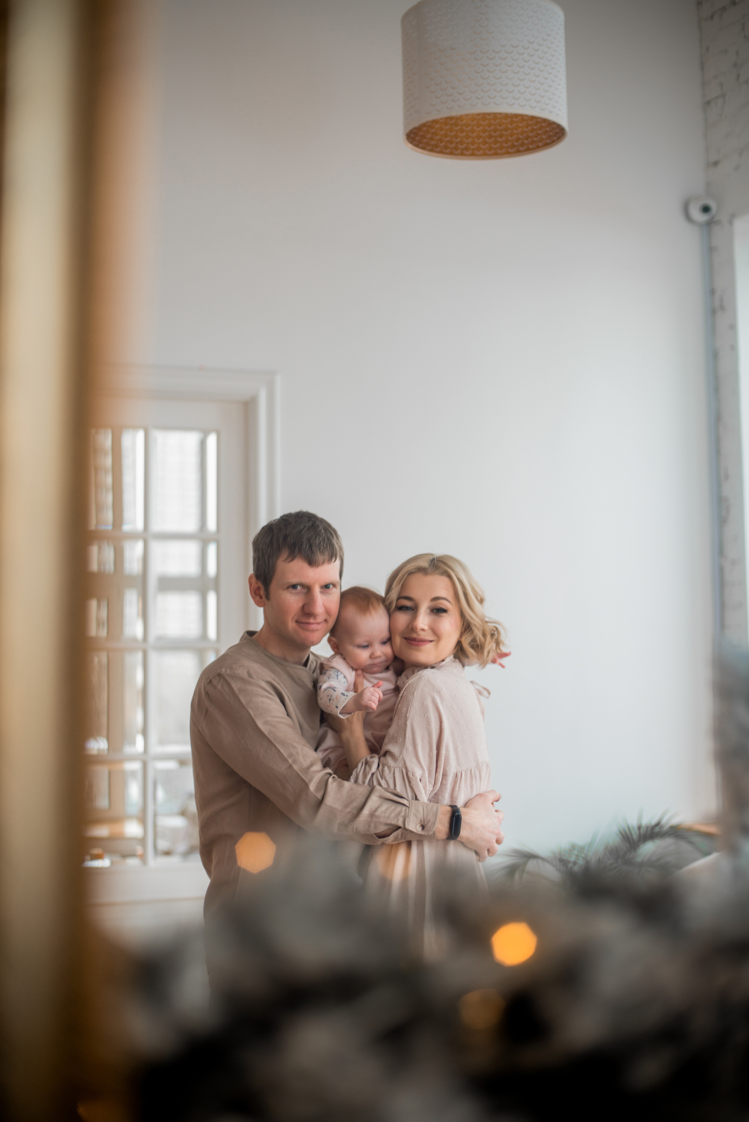 Новогодняя фотосессия семьи Натальи и Дмитрия. Семейный и свадебный фотограф в Москве и Подмосковье Еремина Александр