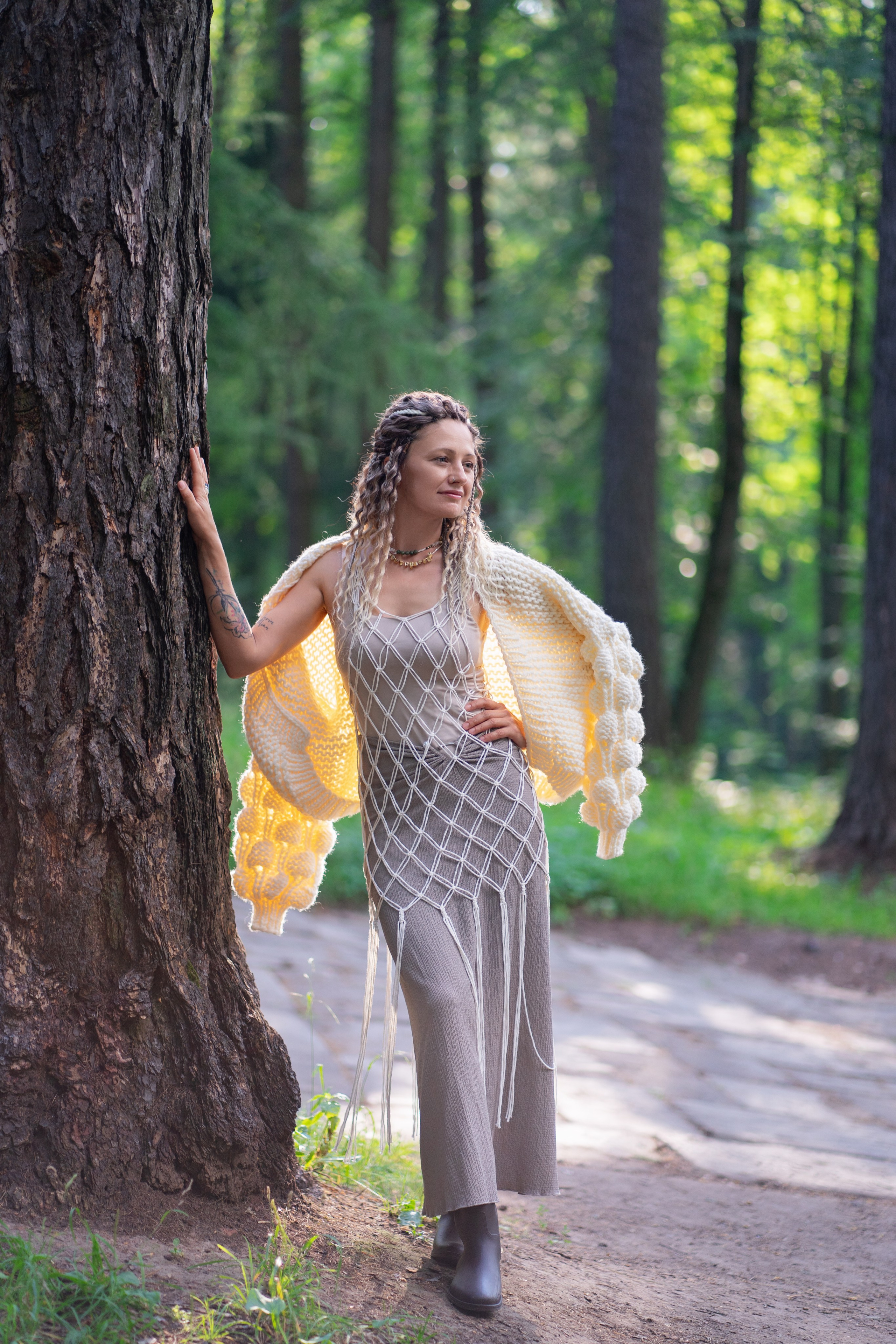 Анна —лесная нимфа. Фотограф Светлана Белоусова