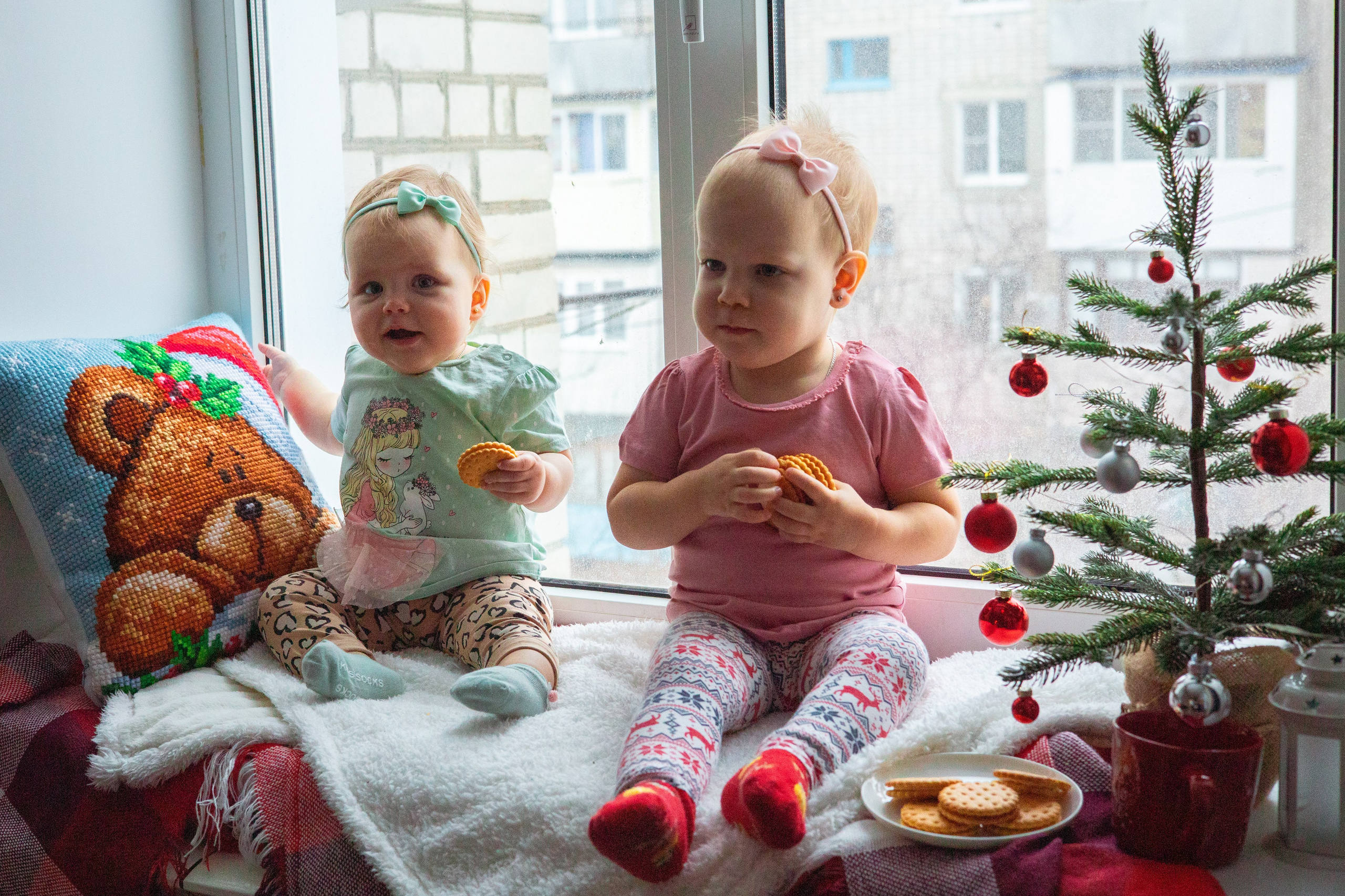 Новогоднее окно. Семейный и детский фотограф в Михайловке Татьяна Лестьева