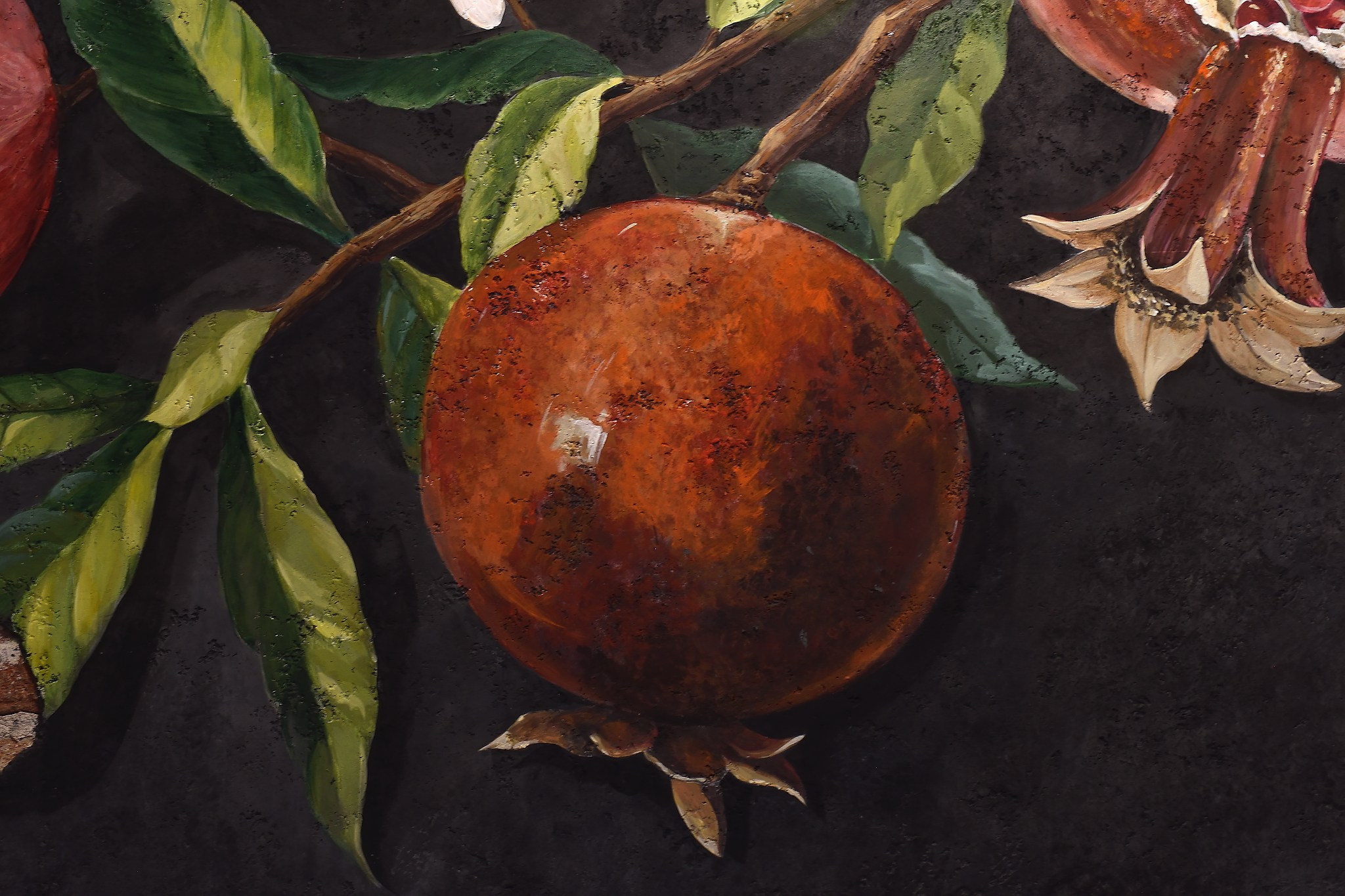 Рисунок на травертине