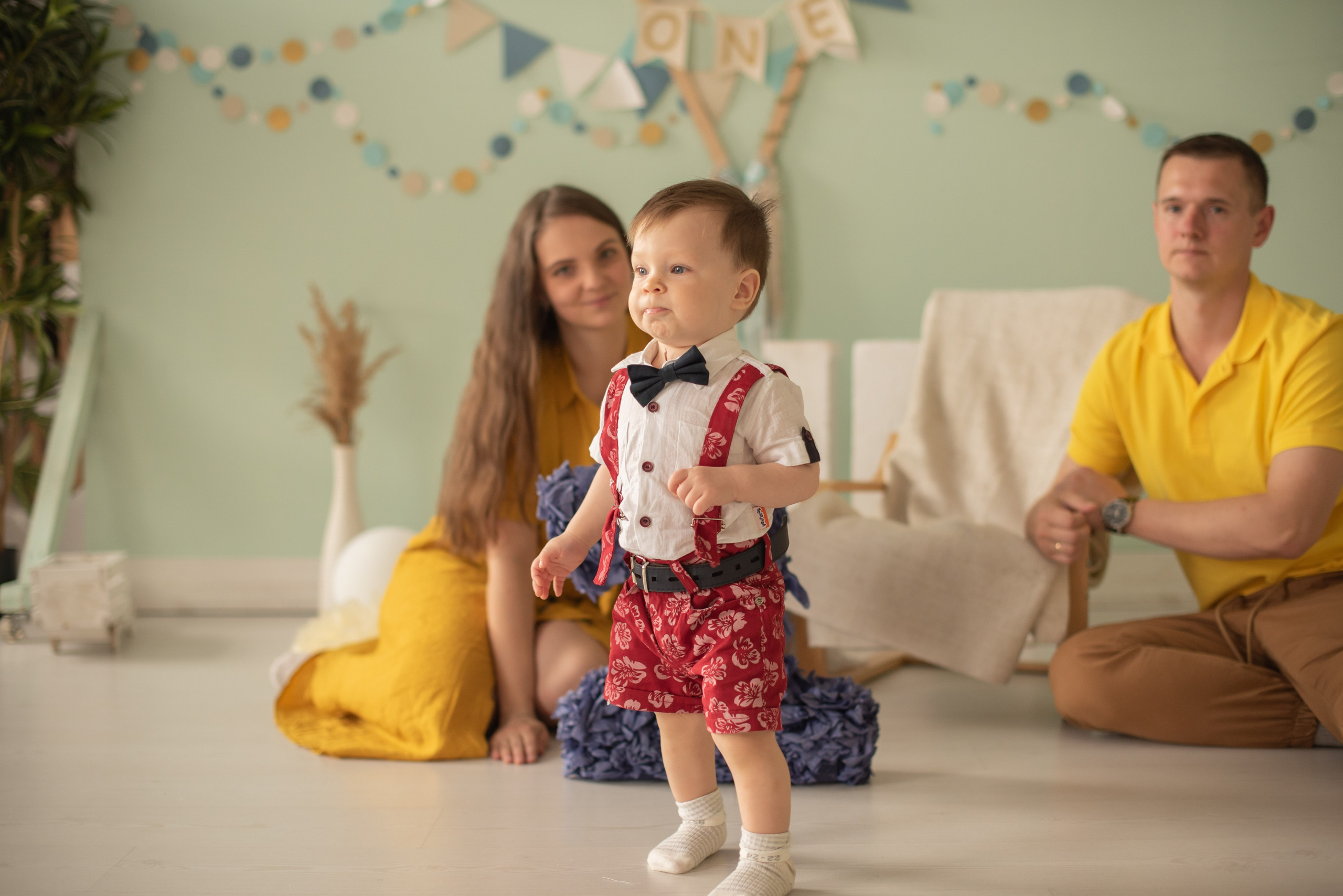 Тёме 1 годик. Свадебный и семейный фотограф Ольга Астрейко