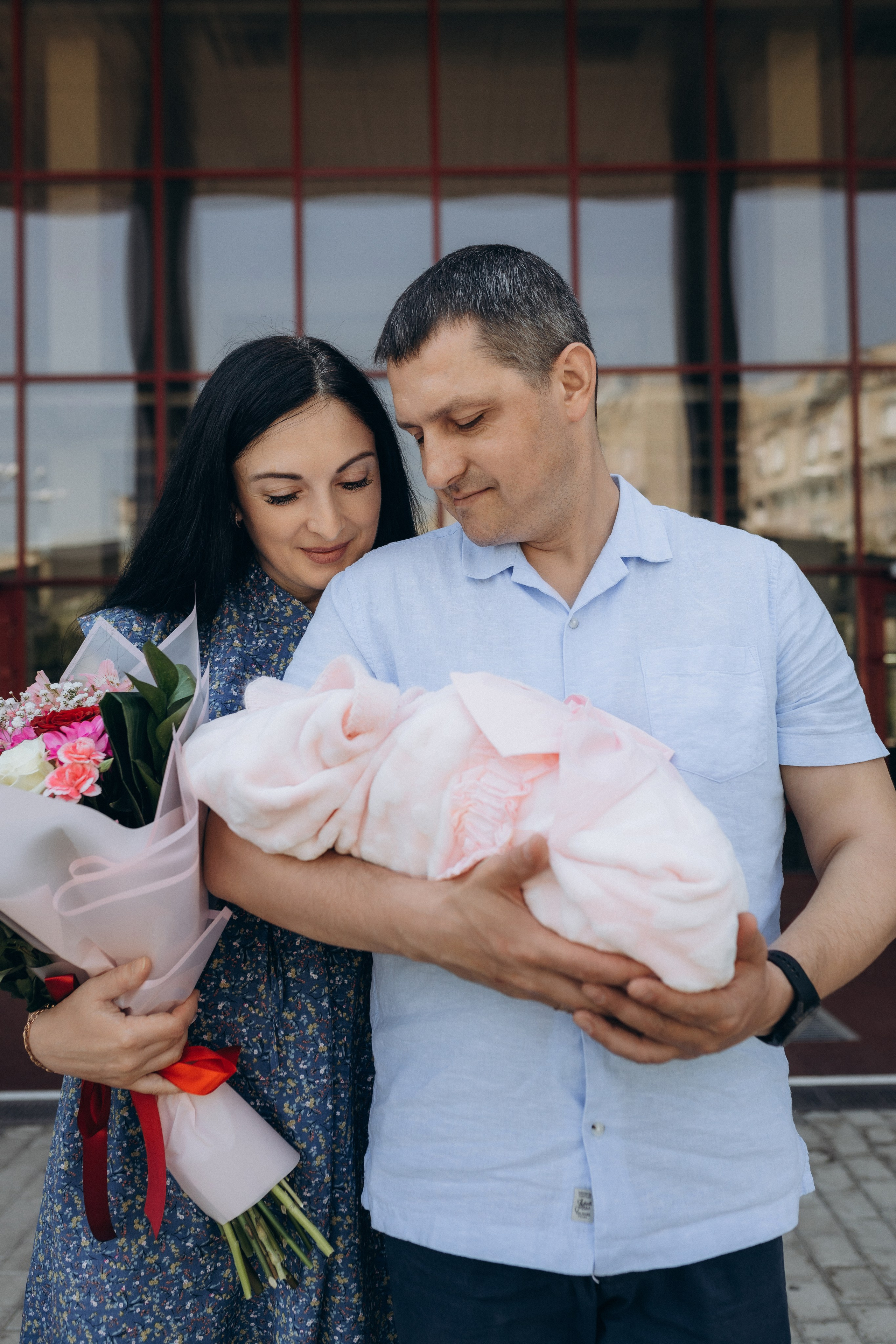 Встреча мамы и малышки. Фотограф Красноярск Архипова Алина