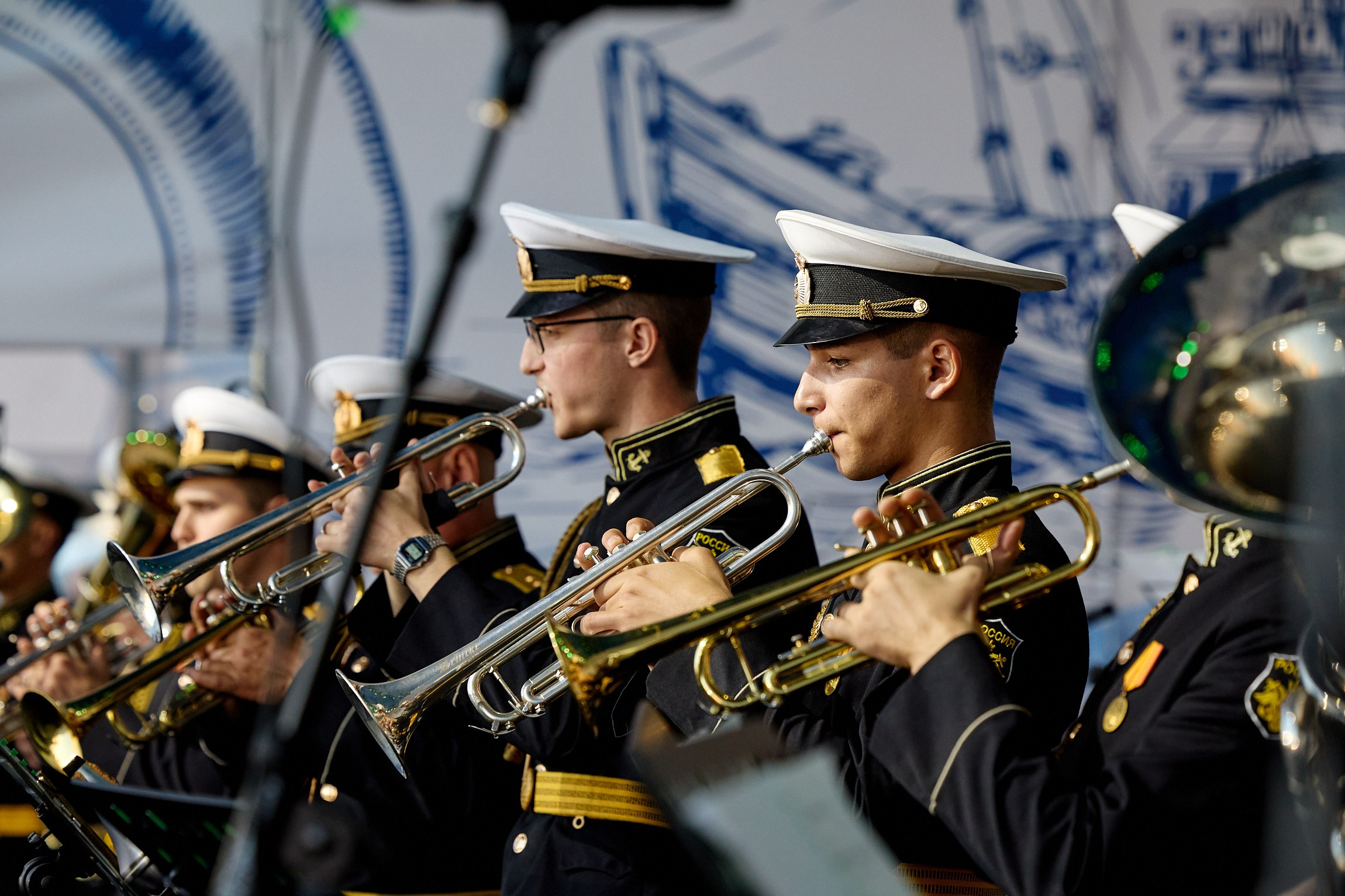«Тихоокеанские марши» Плац-концерт