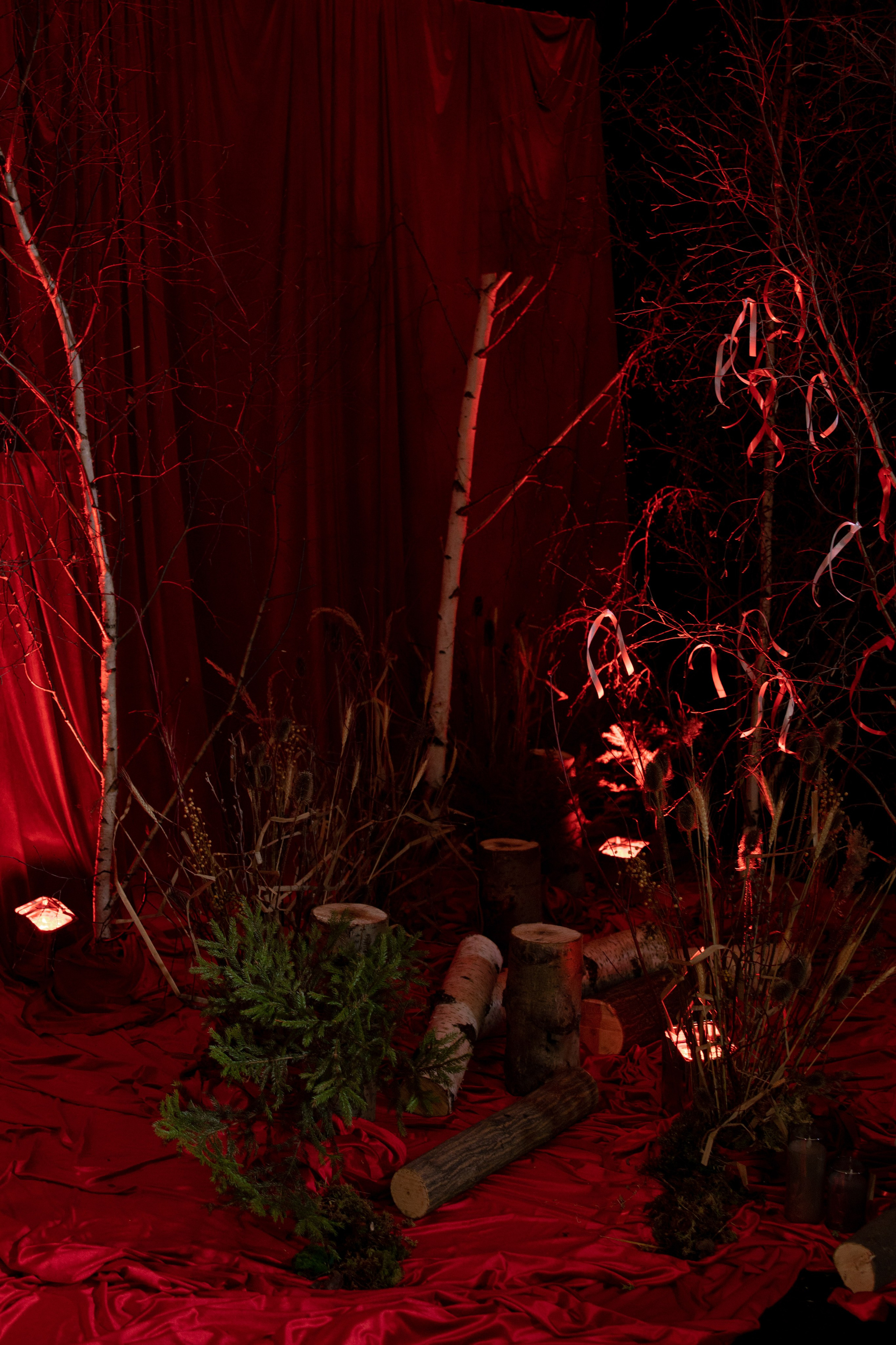 Новогодний корпоратив в фольклорном стиле. Особняк Лемана. Оформление свадеб, декор свадеб Вера Маркова, Москва