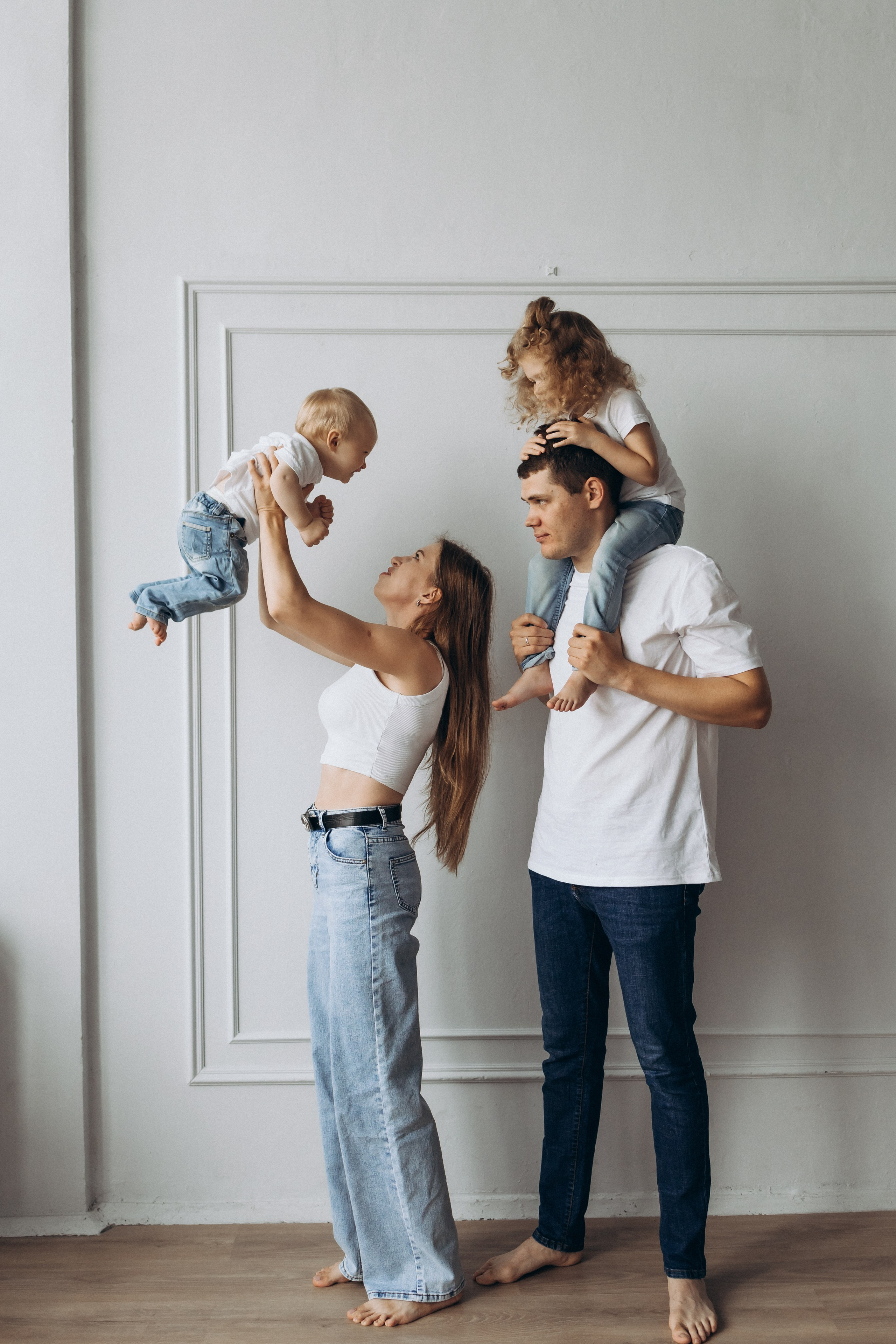 Алексей, Анастасия, Софа и Лев. Фотограф Нижний Новгород