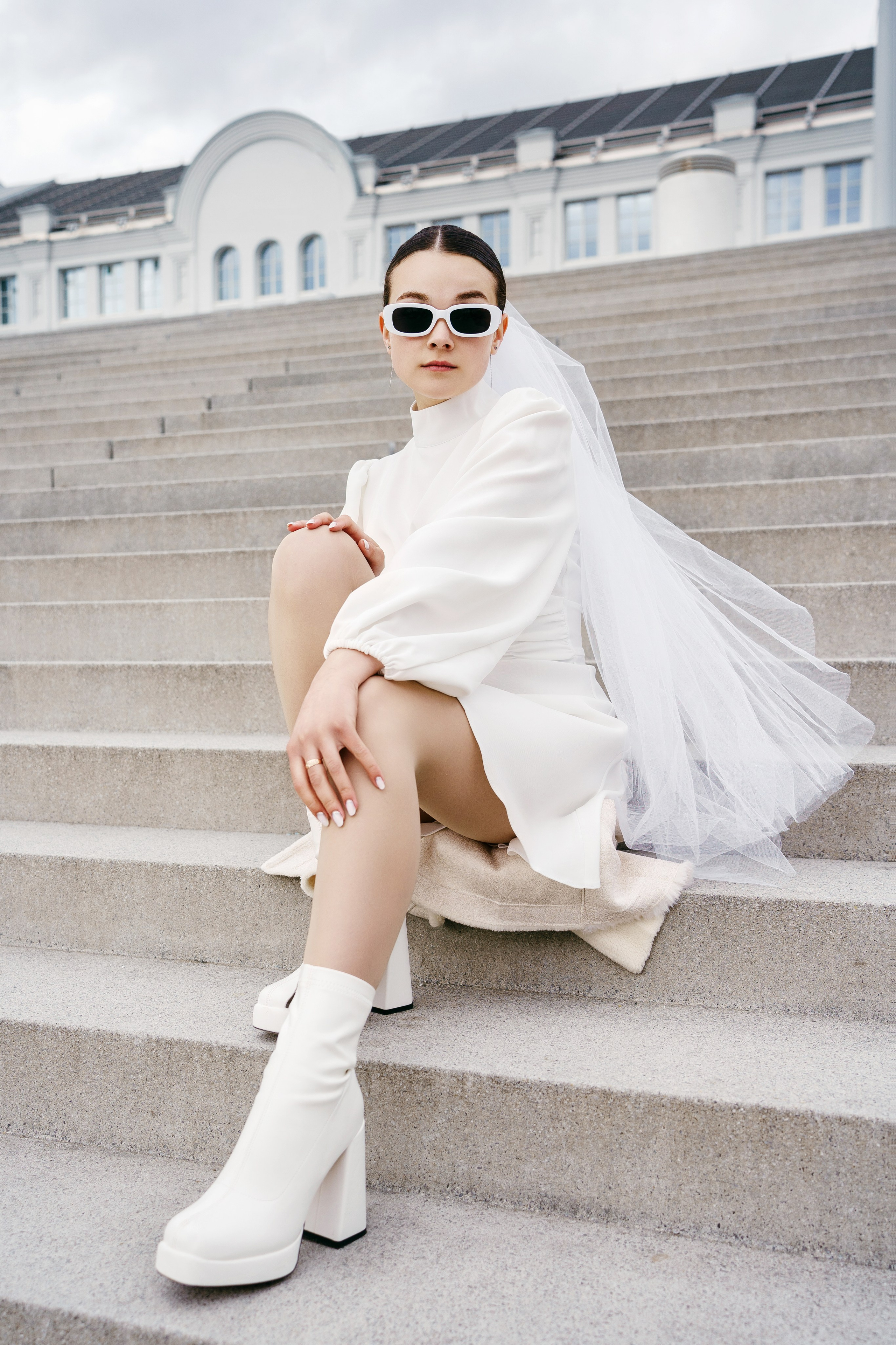 Екатерина и Никита. ЗАГС и прогулка. Фотограф и видеограф в Москве и Московской области Мария Вишня