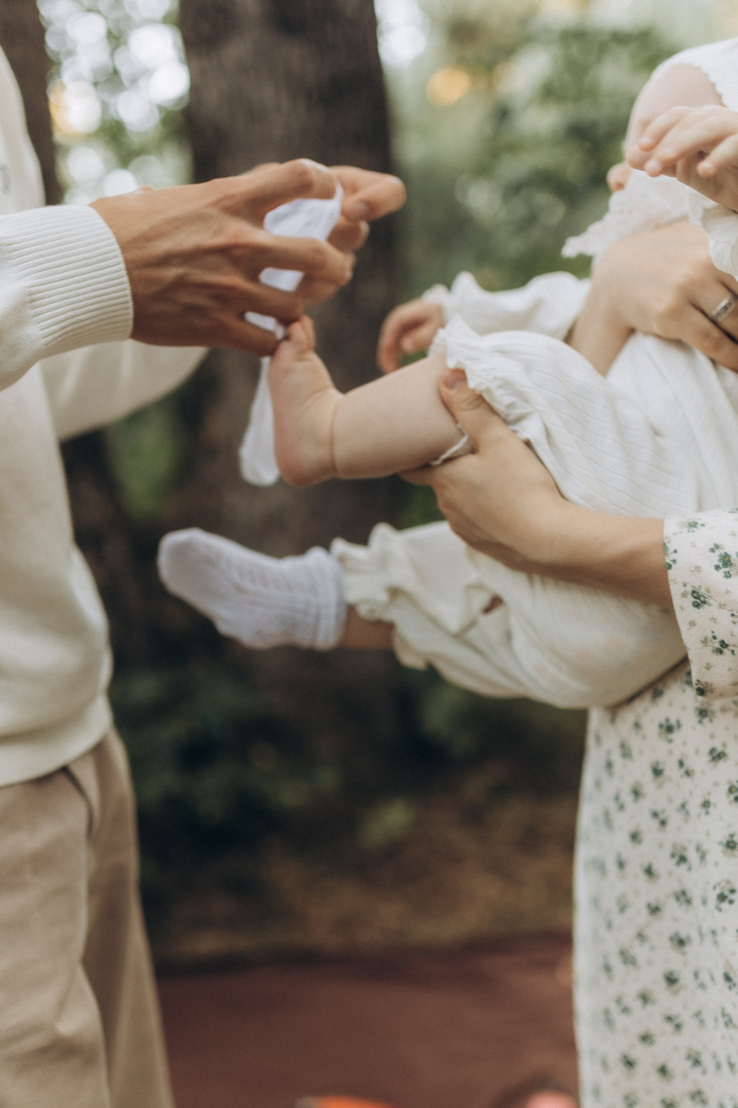 Семейная фотосессия маленькой Анюты с родителями. Фотограф в Ставрополе Svetlana Matveeva