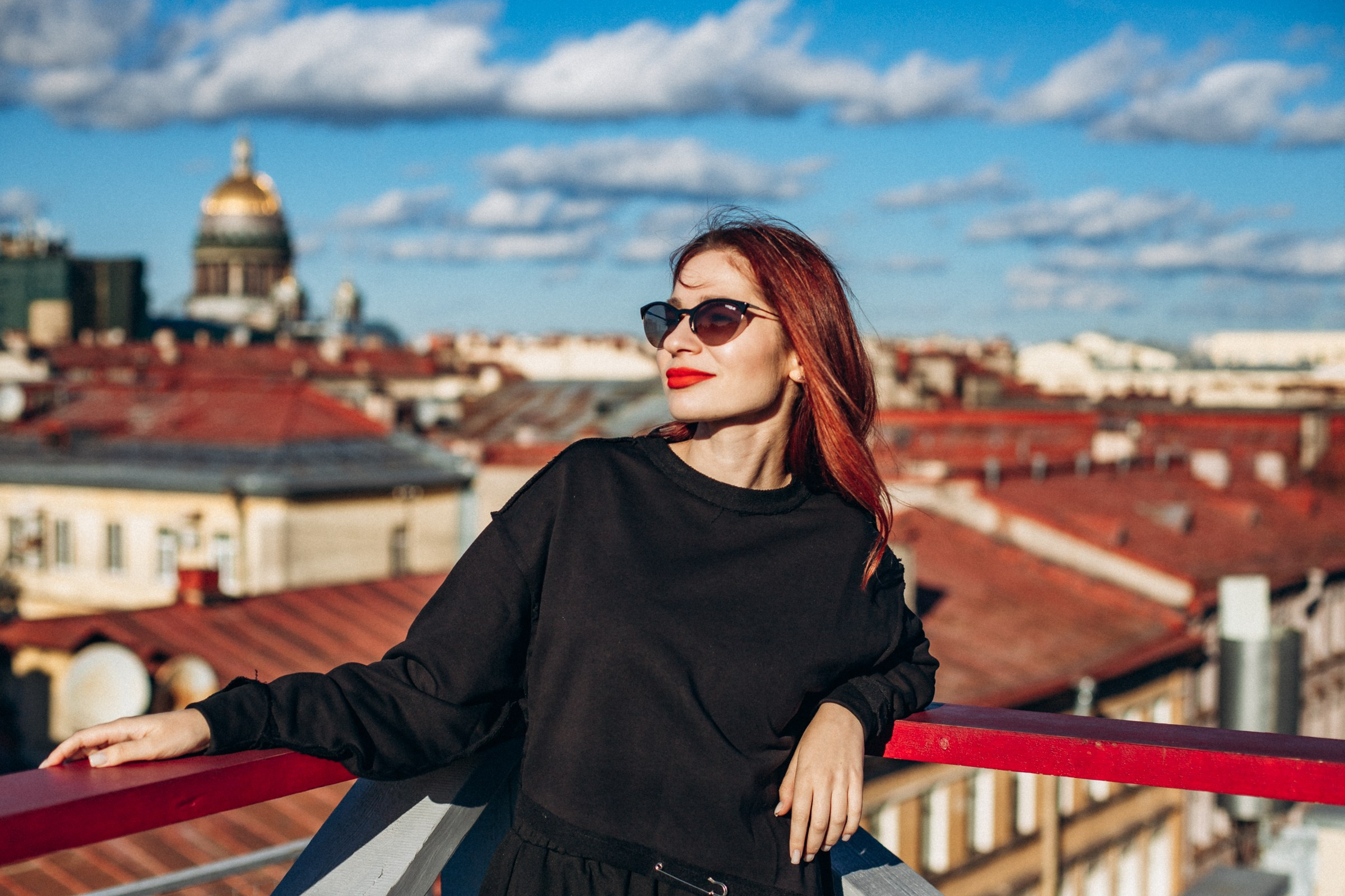 Людмила в сентябре. Фотопрогулка в Петербурге. Индивидуальный и семейный фотограф в Санкт-Петербурге