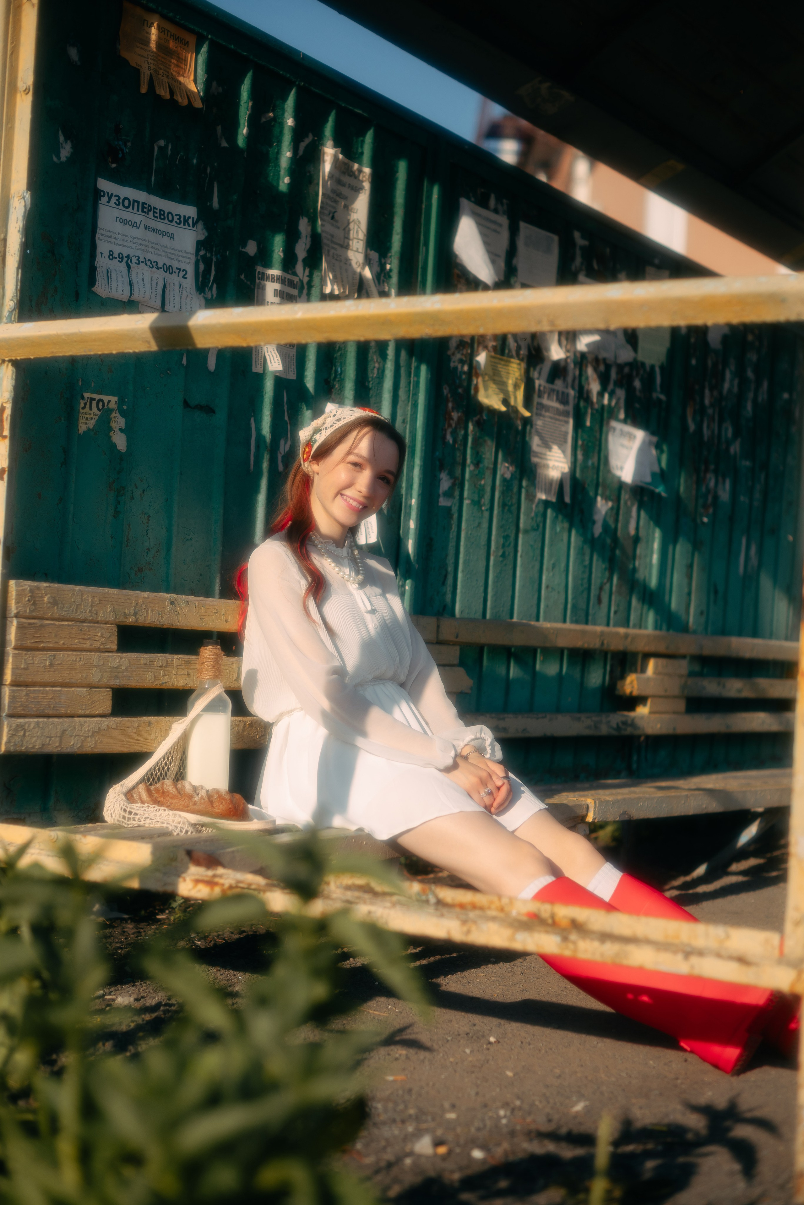 Фотосессия в деревенском стиле в Сухово г. Кемерово