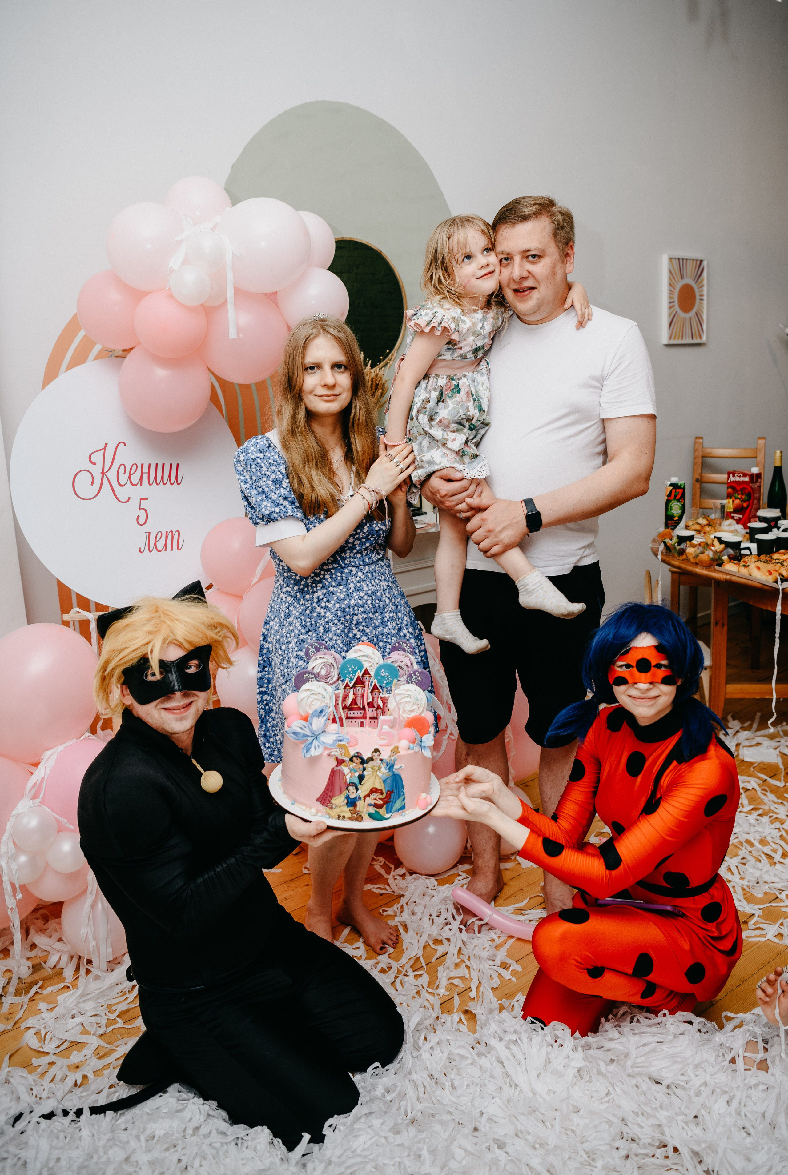 День рождения Ксении. 5 лет. Фотограф на выписку из роддома в Москве и МО