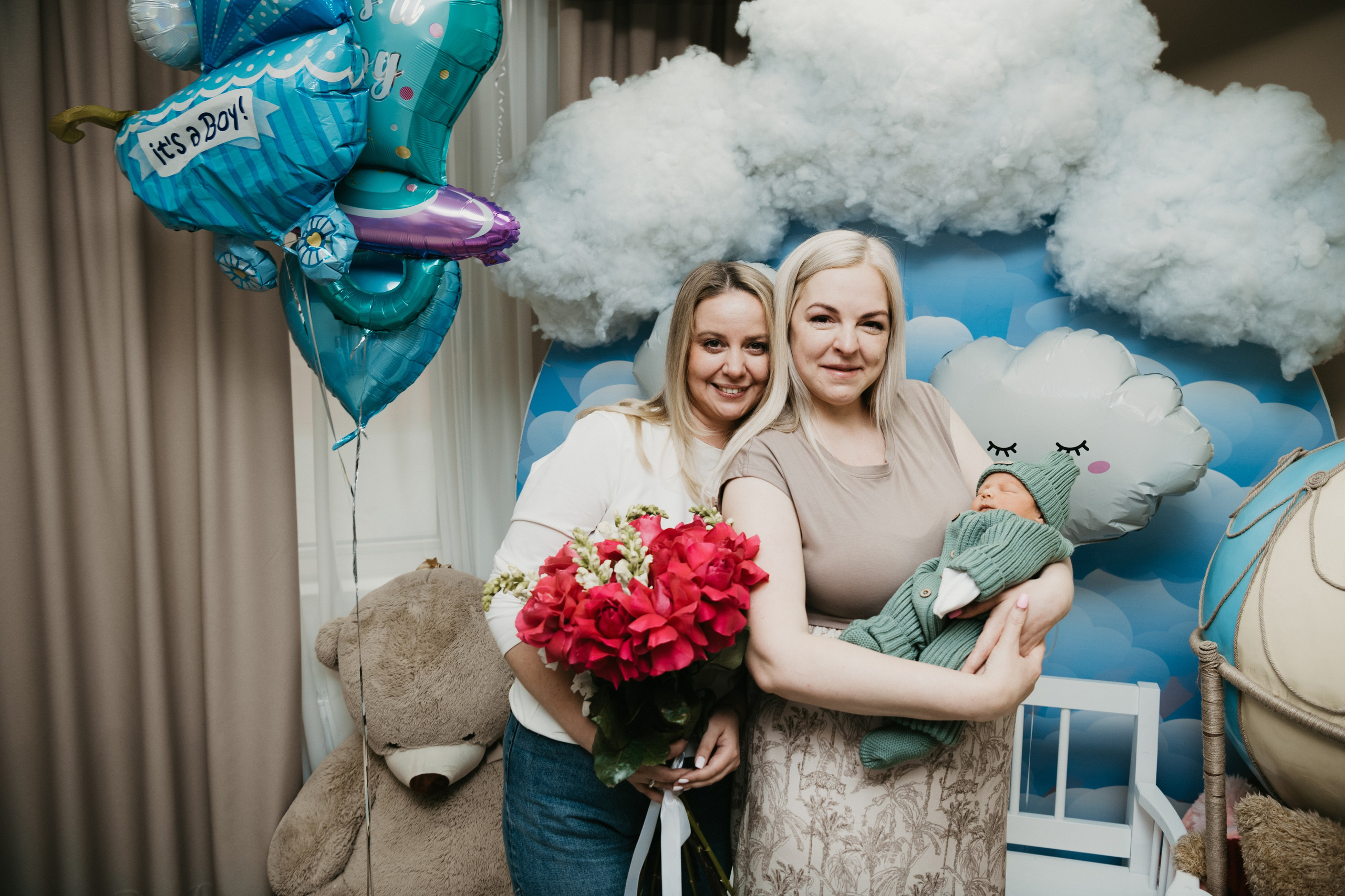 Выписка Степана на Севастопольском. Фотограф на выписку из роддома в Москве и МО