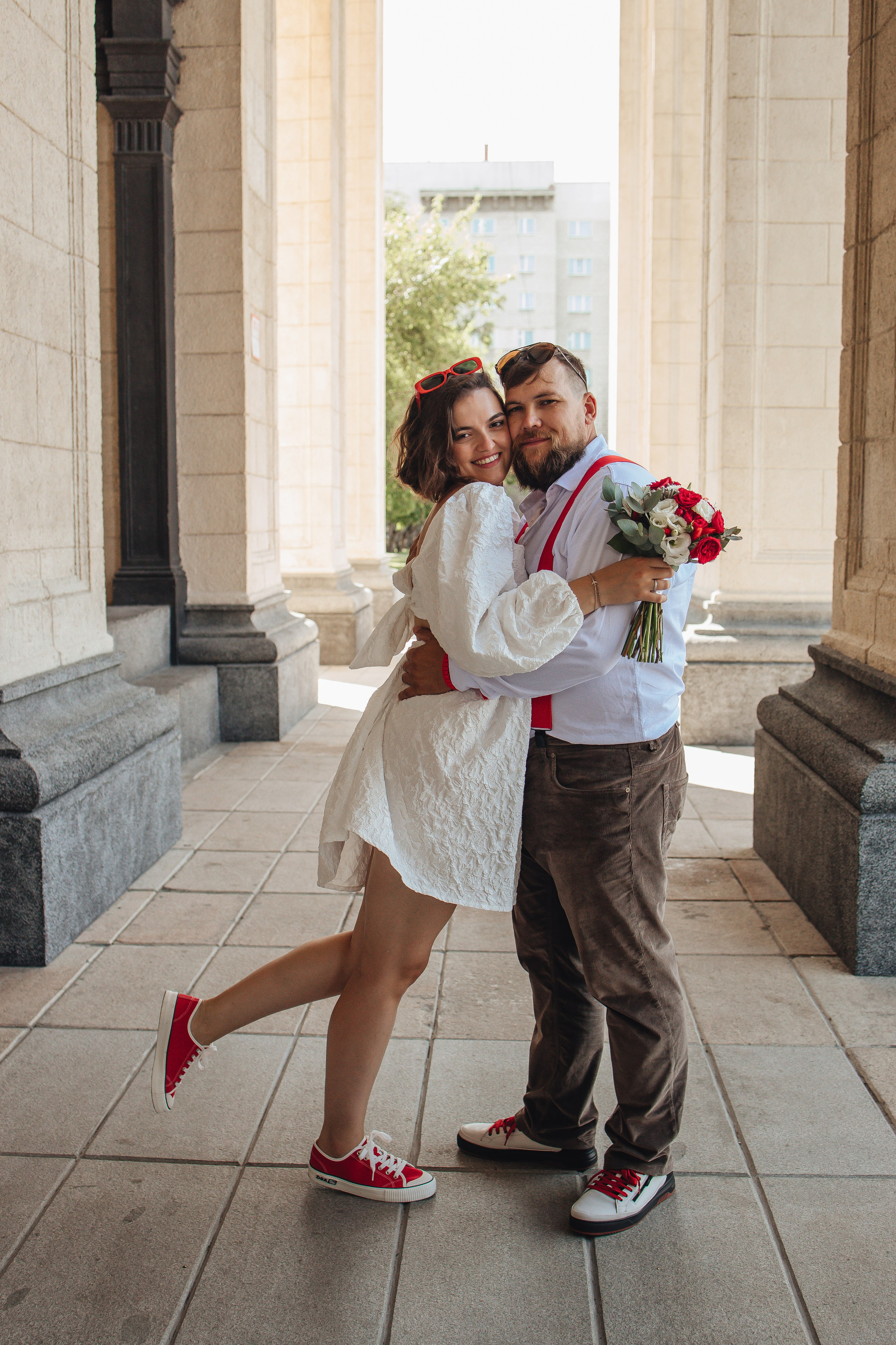 Руслан и Вера (прогулка по центру). Фотограф Новосибирск