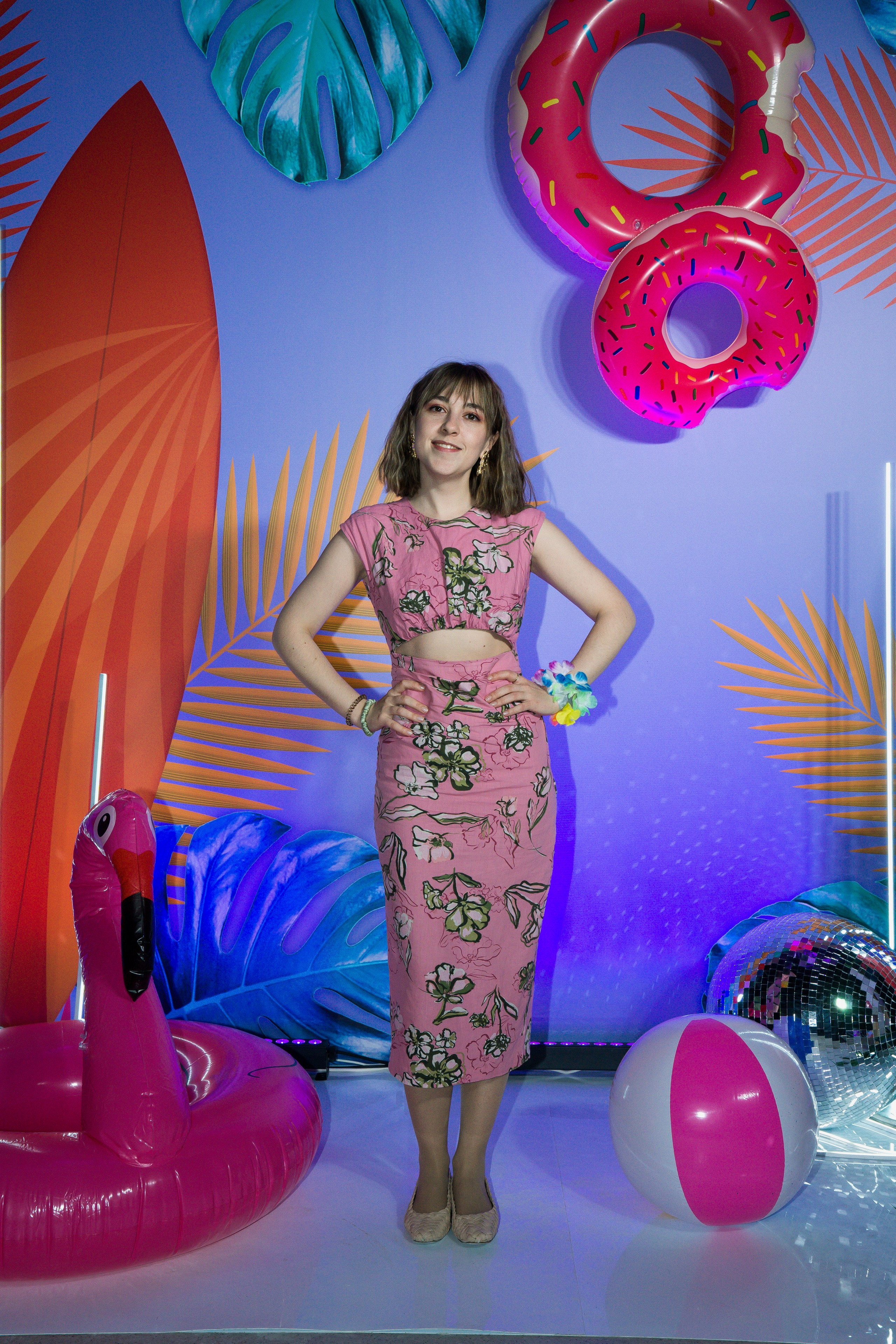 МТС корпоратив Гавайская вечеринка. Фотограф