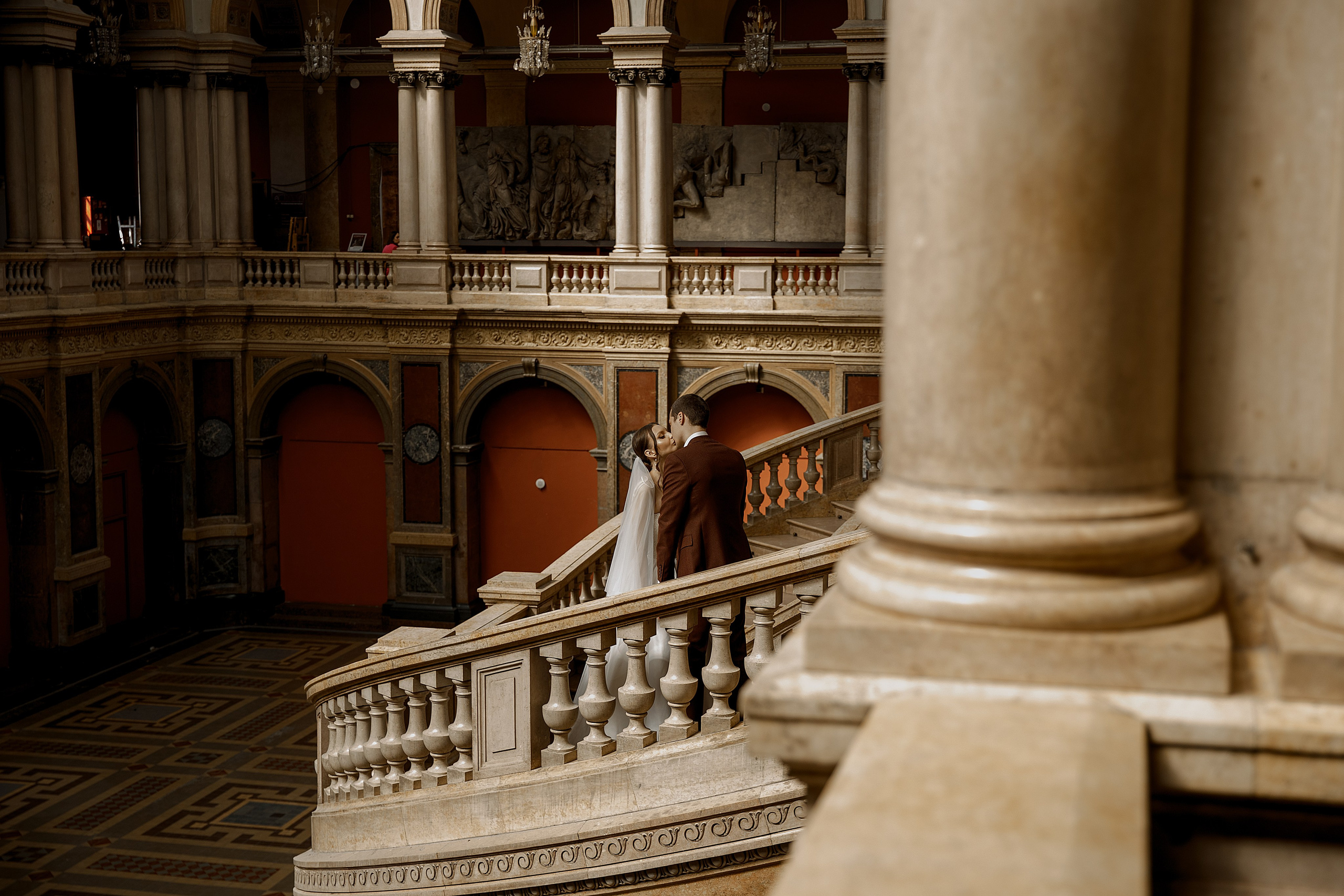 Свадебная в академии Штиглица. Свадебный фотограф Санкт-Петербург  Москва
