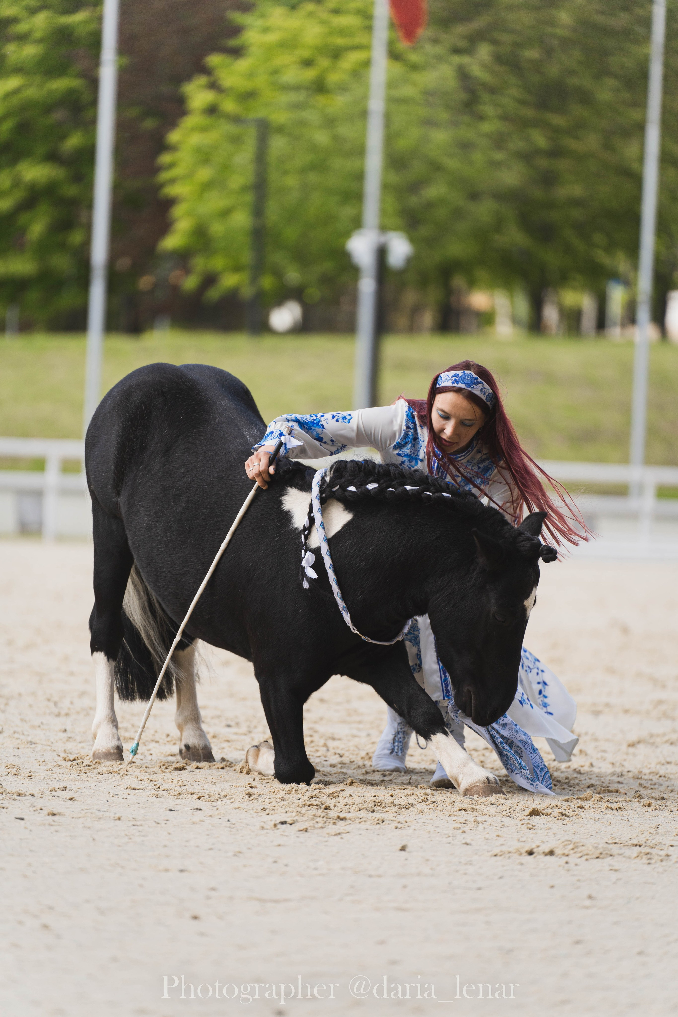 Надежда Волкова и пони Медовик. Фотограф в Москве Ленарская Дарья