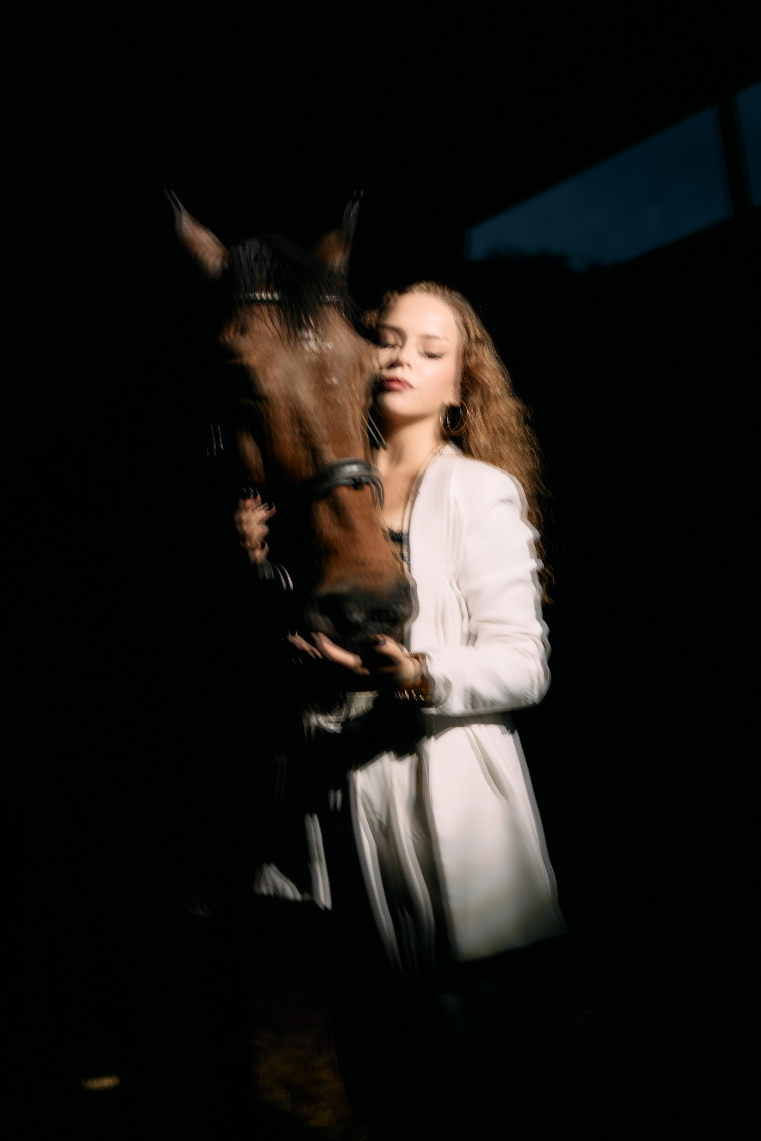 Съемка на конюшне. Сергей Ирклиенко