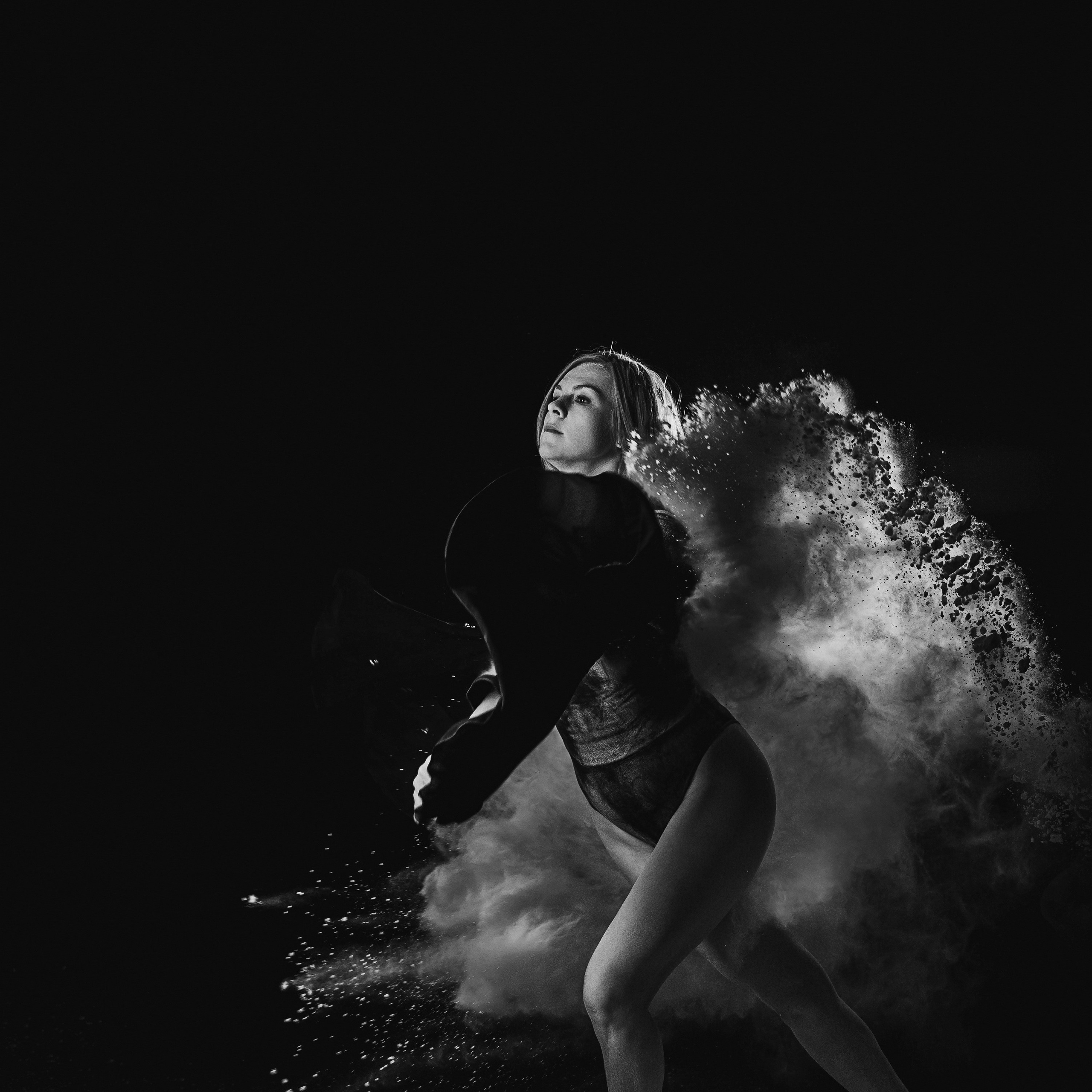 Фотосъёмка с мукой