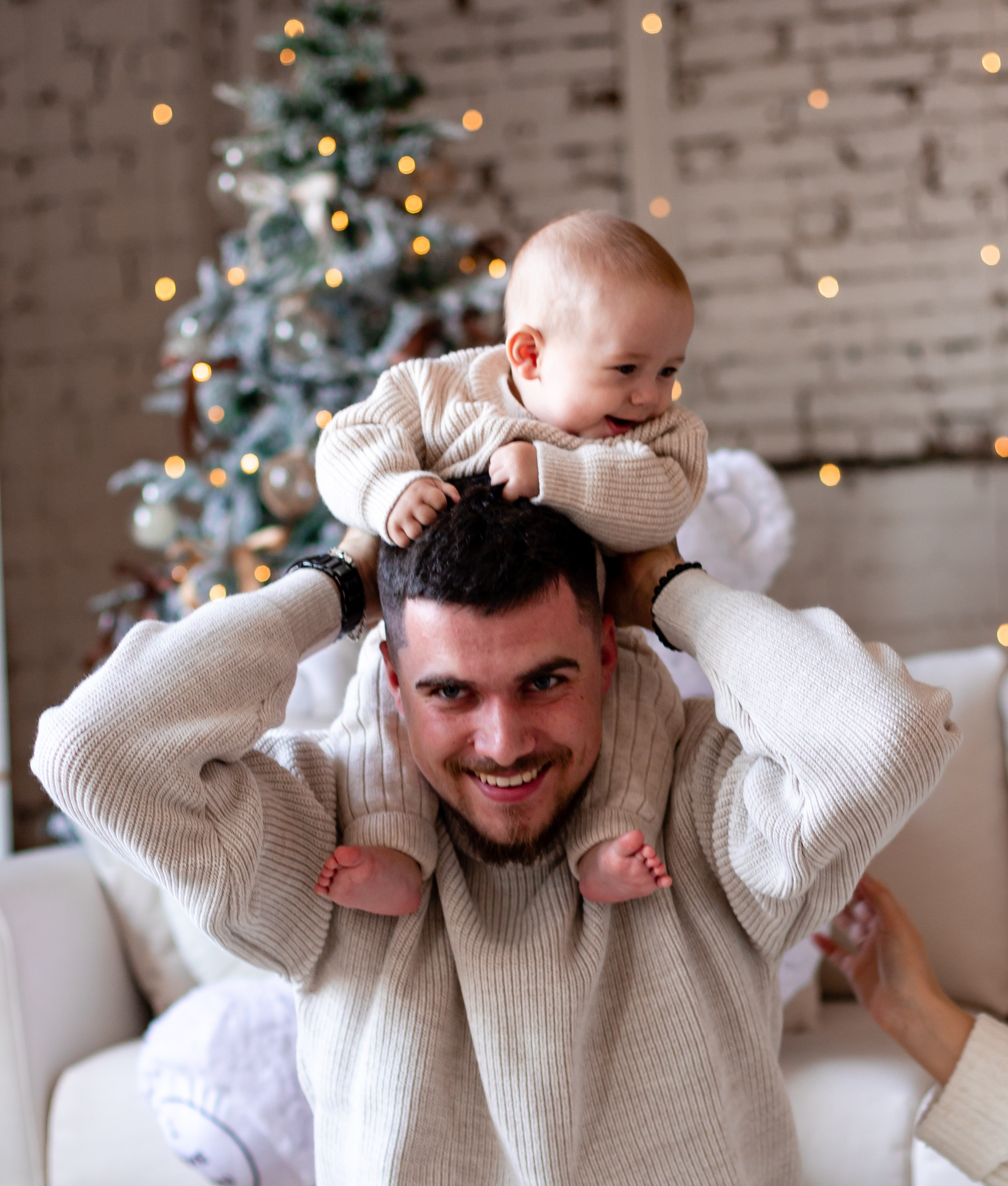 Семейная Новогодняя фотосессия. Семейный и детский фотограф в Хабаровске Алевтина Проскурякова