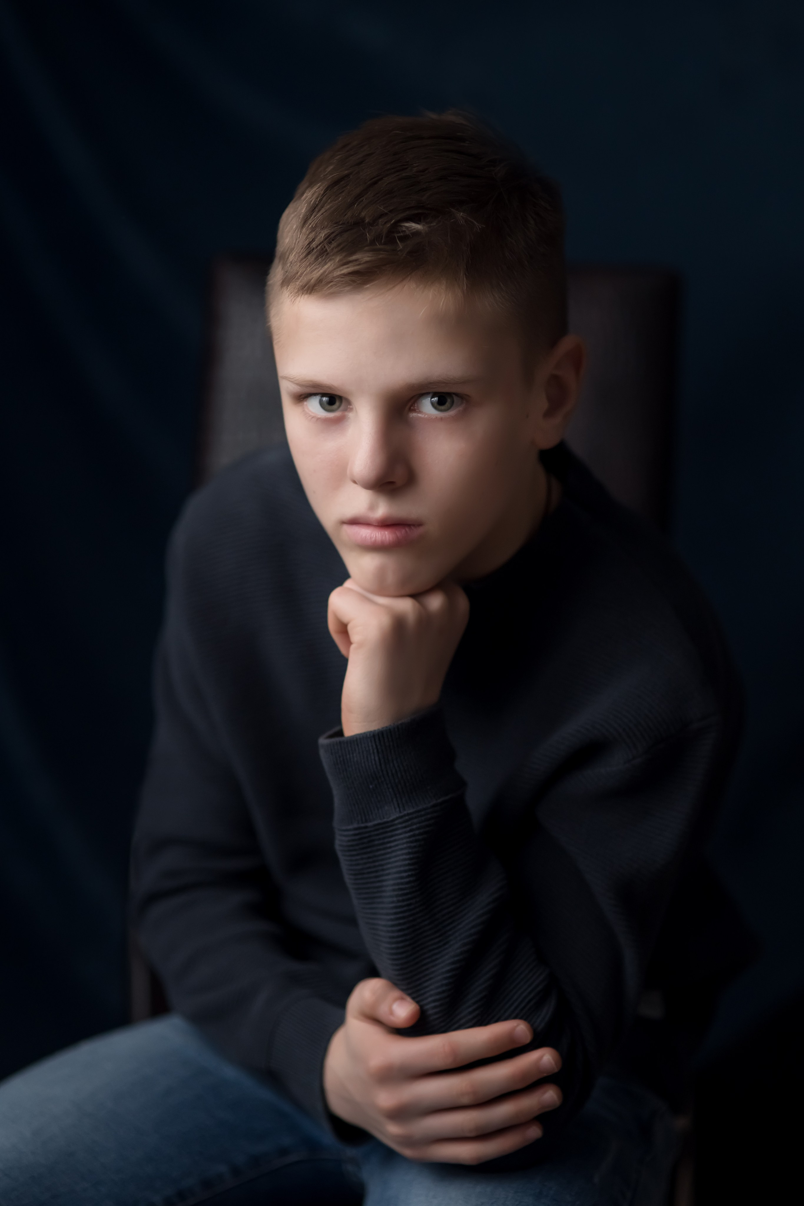 портрет мальчика