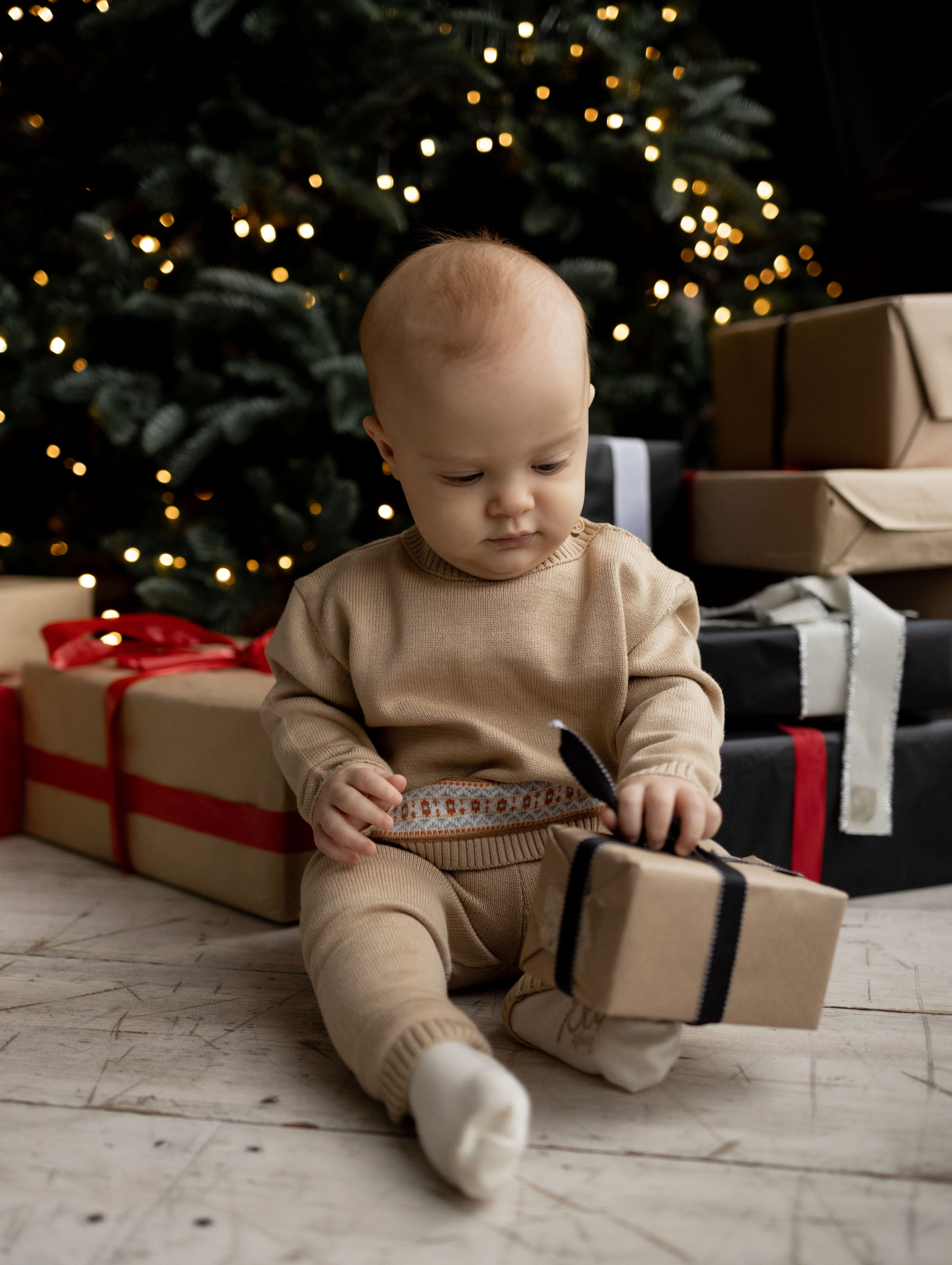 Новый год Давид, Лена, Леван. Фотограф Дарья Соколовская