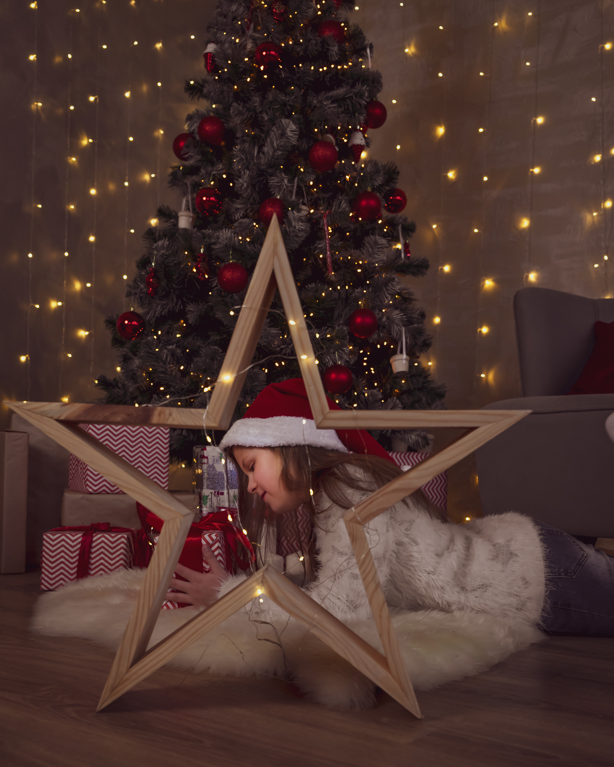 Новый Год. Фотограф Скворцов Дмитрий, Балашиха. Портреты, семейные съёмки