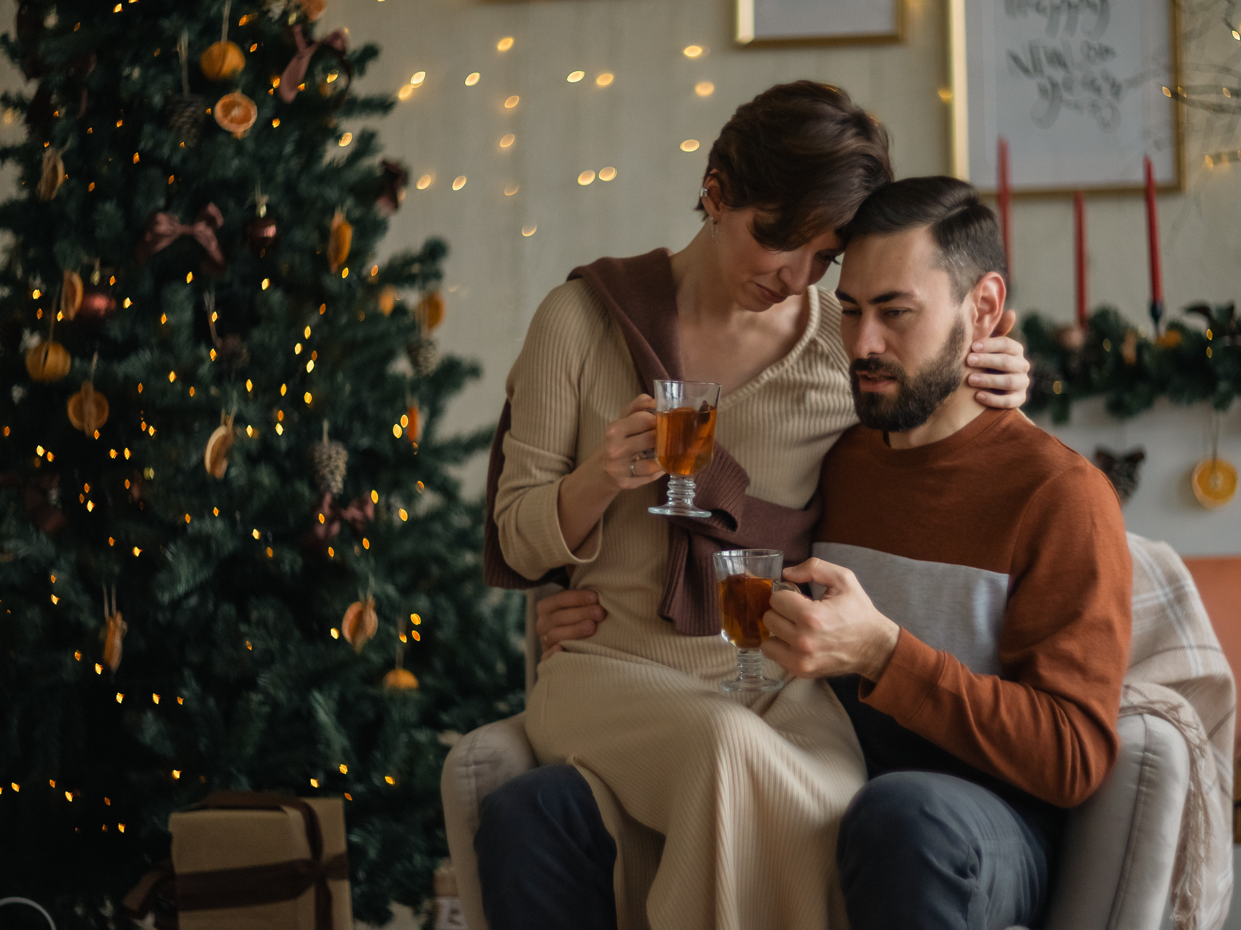 Новогодняя. Семья, четыре поколения. Фотограф Скворцов Дмитрий, Балашиха. Портреты, семейные съёмки