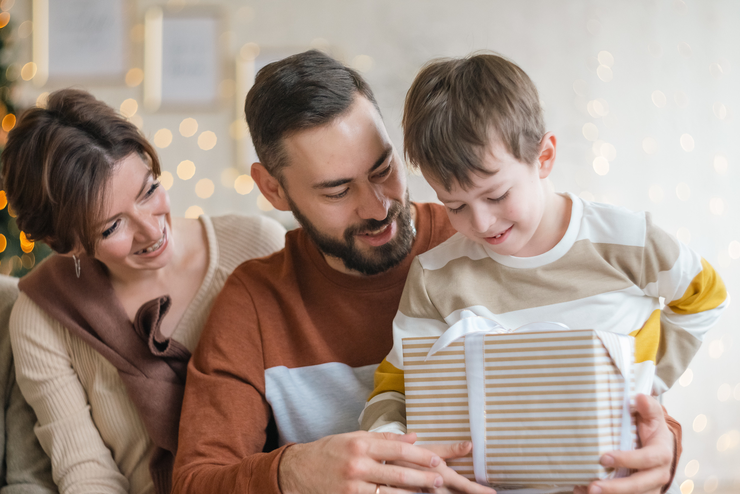 Новогодняя. Семья, четыре поколения. Фотограф Скворцов Дмитрий, Балашиха. Портреты, семейные съёмки