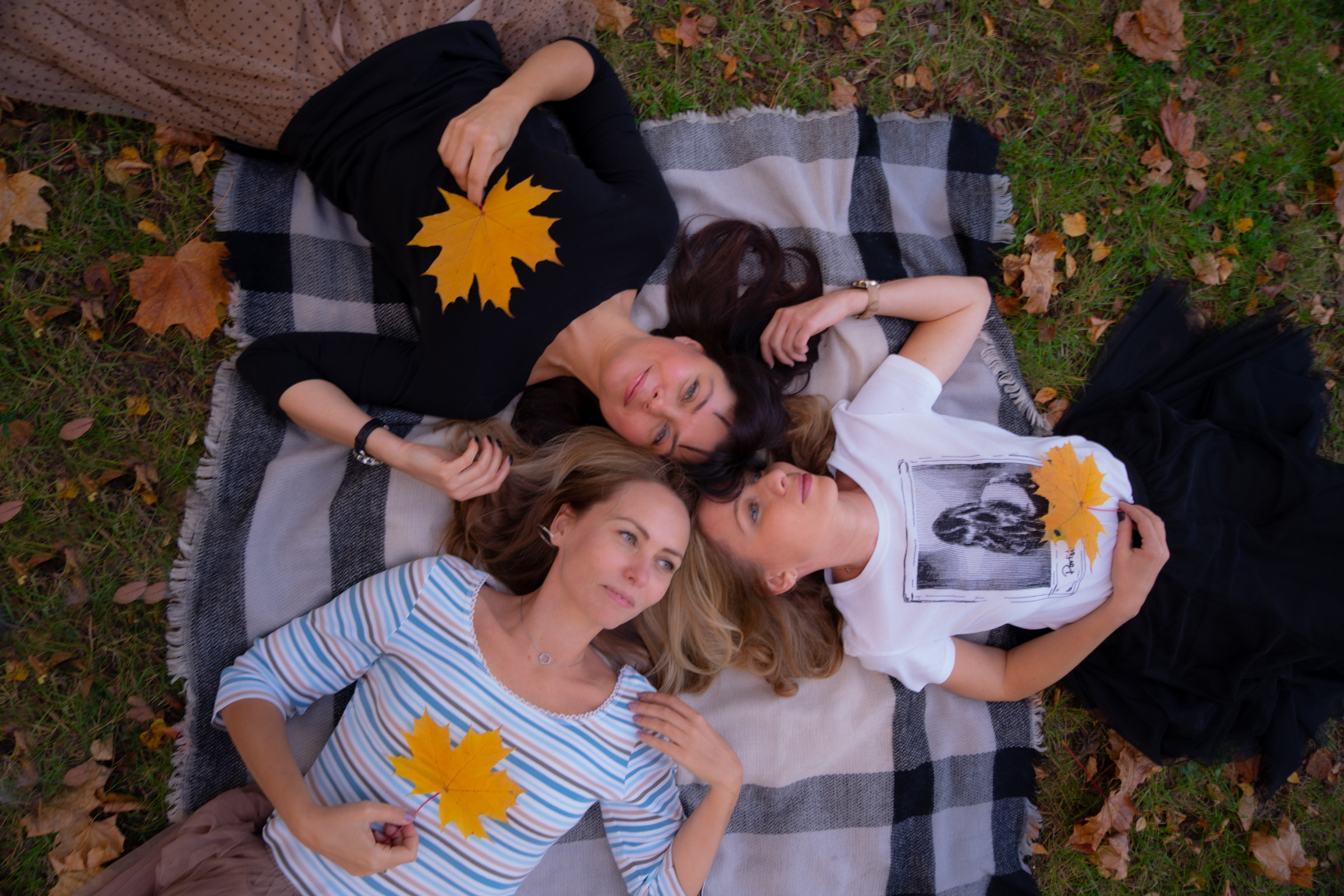 Виктория, Татьяна и Ирина. Фотограф Скворцов Дмитрий, Балашиха. Портреты, семейные съёмки