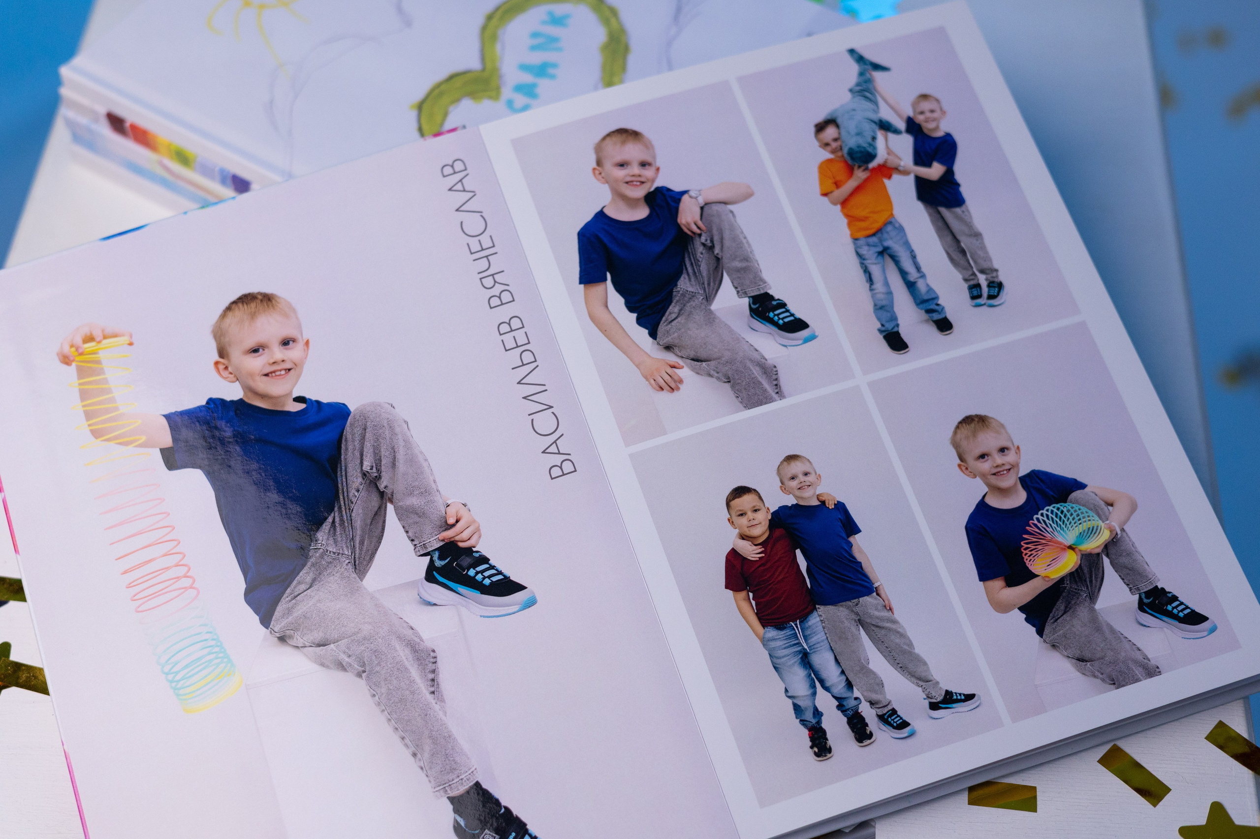 ДС Цен-2 (1). Выпускные альбомы в Луге/Школьные съёмки