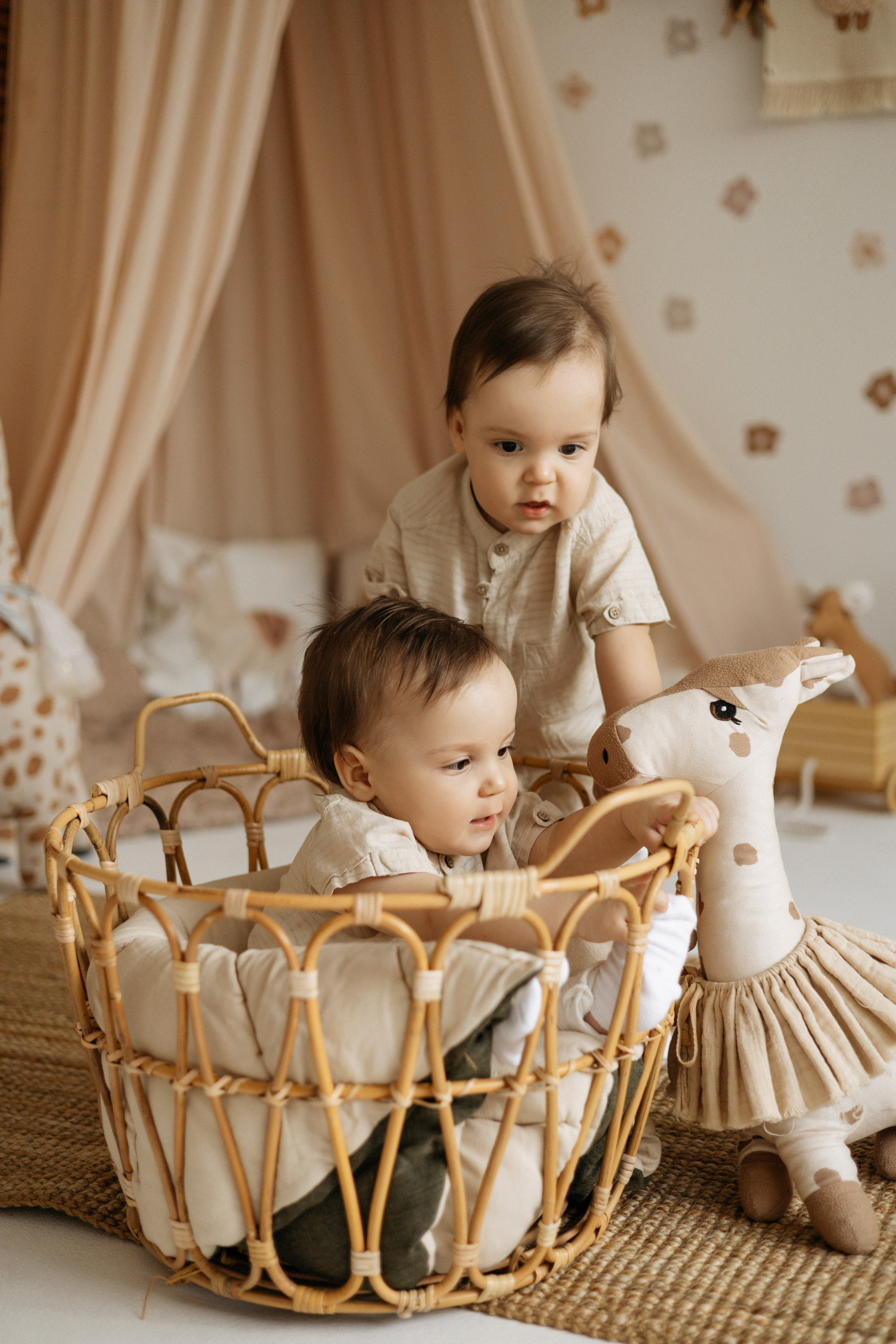 Близнецы годик. Самый теплый фотограф в Краснодаре Рябоконь Ксения