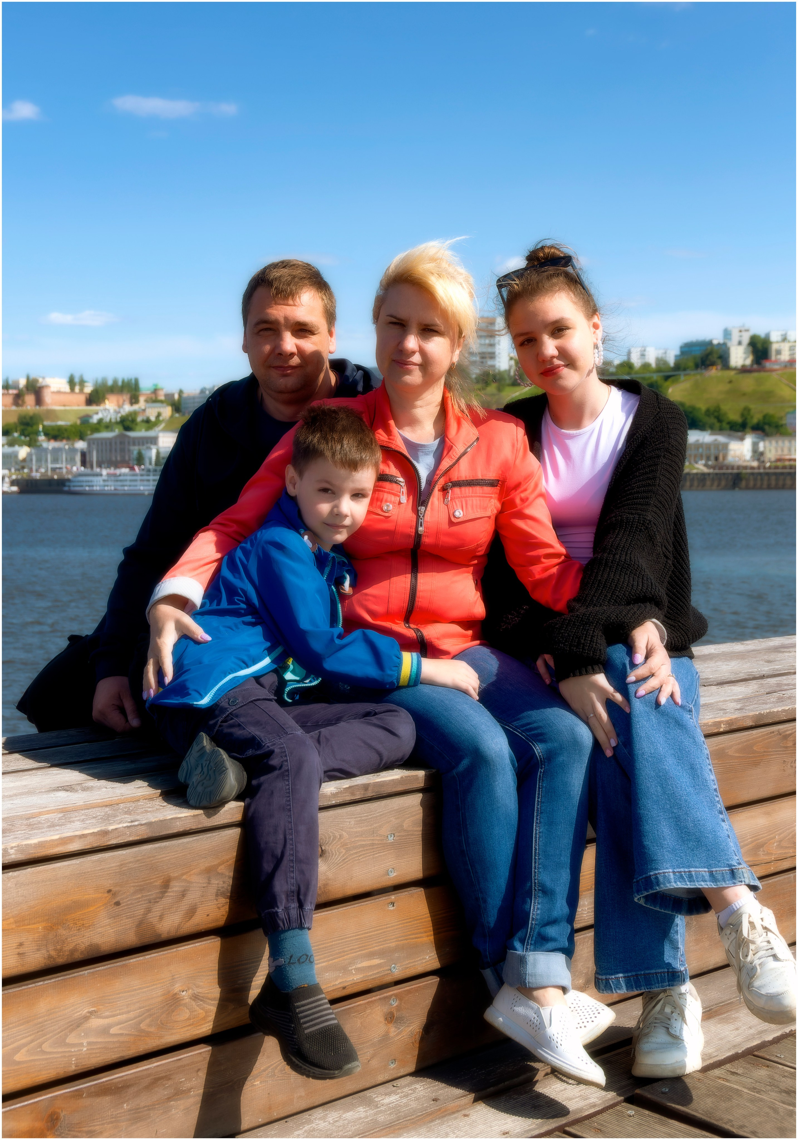 Александр и Наталья с детьми. Лев Постнов.Фотограф. Нижний Новгород