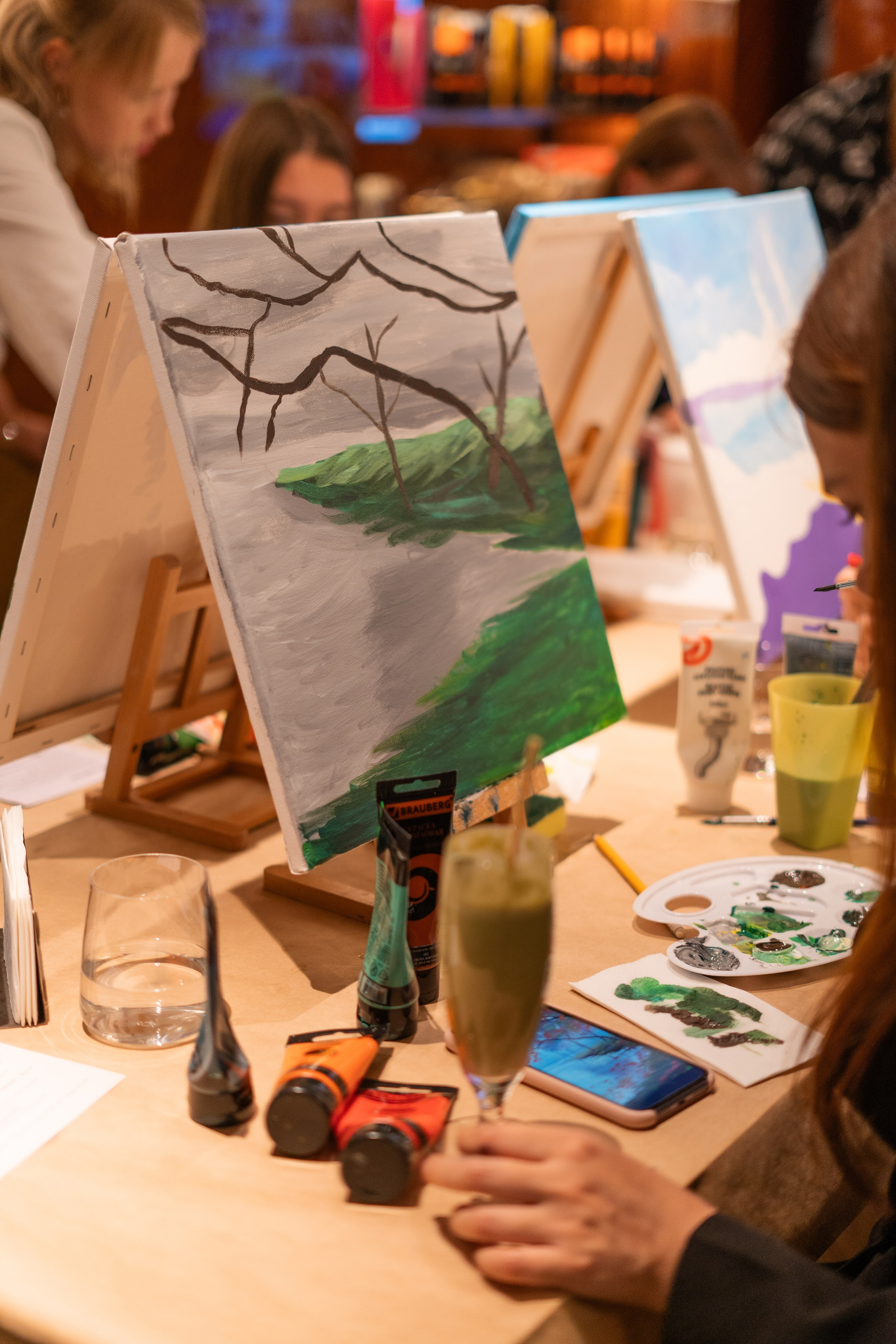 Корпоратив Teach Me Art 3. Портретный фотограф в Москве и Санкт-Петербурге Арина Чех