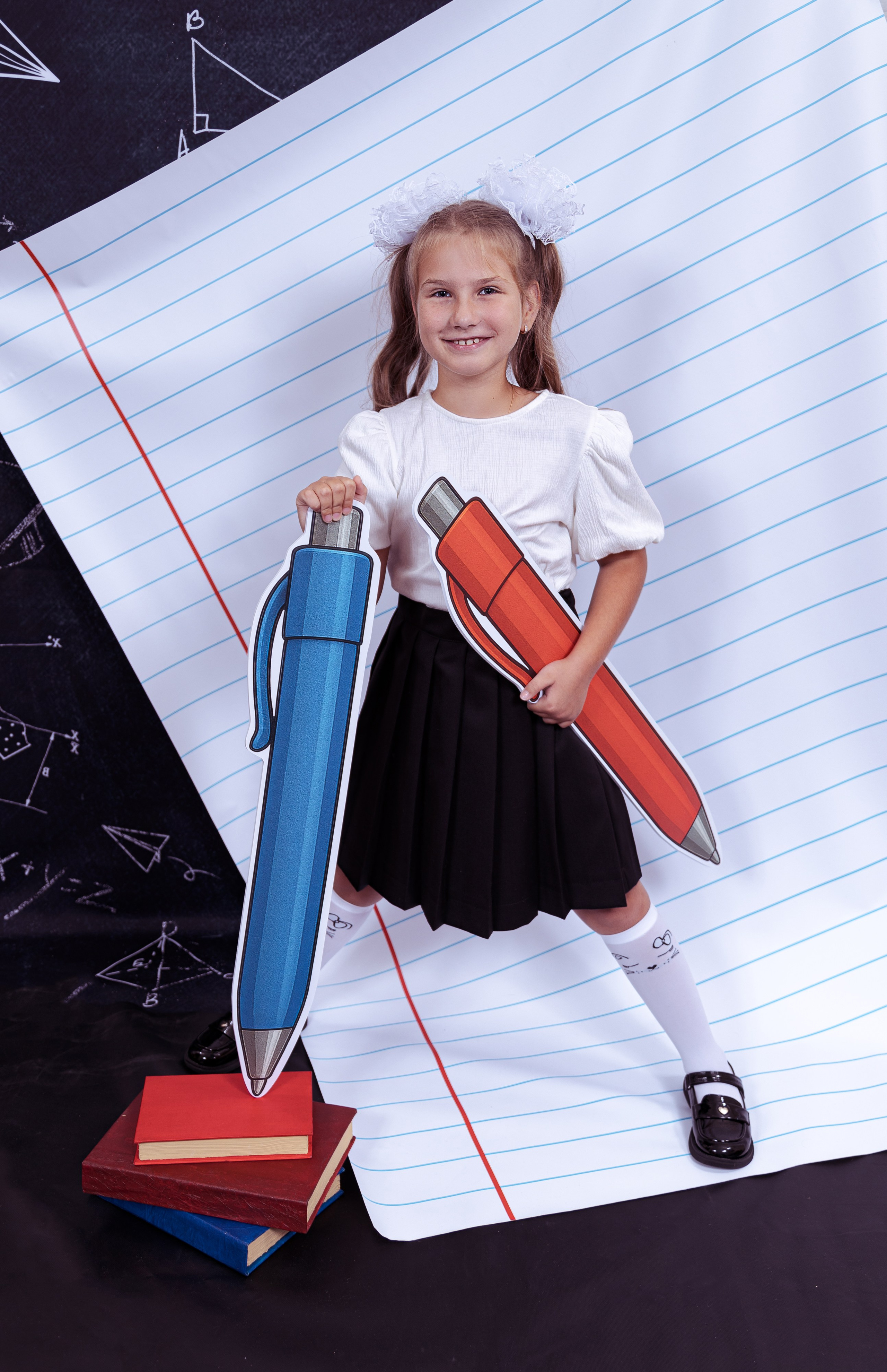 Школьный реквизит. Школьный фотограф в Краснодаре Дидик Ольга