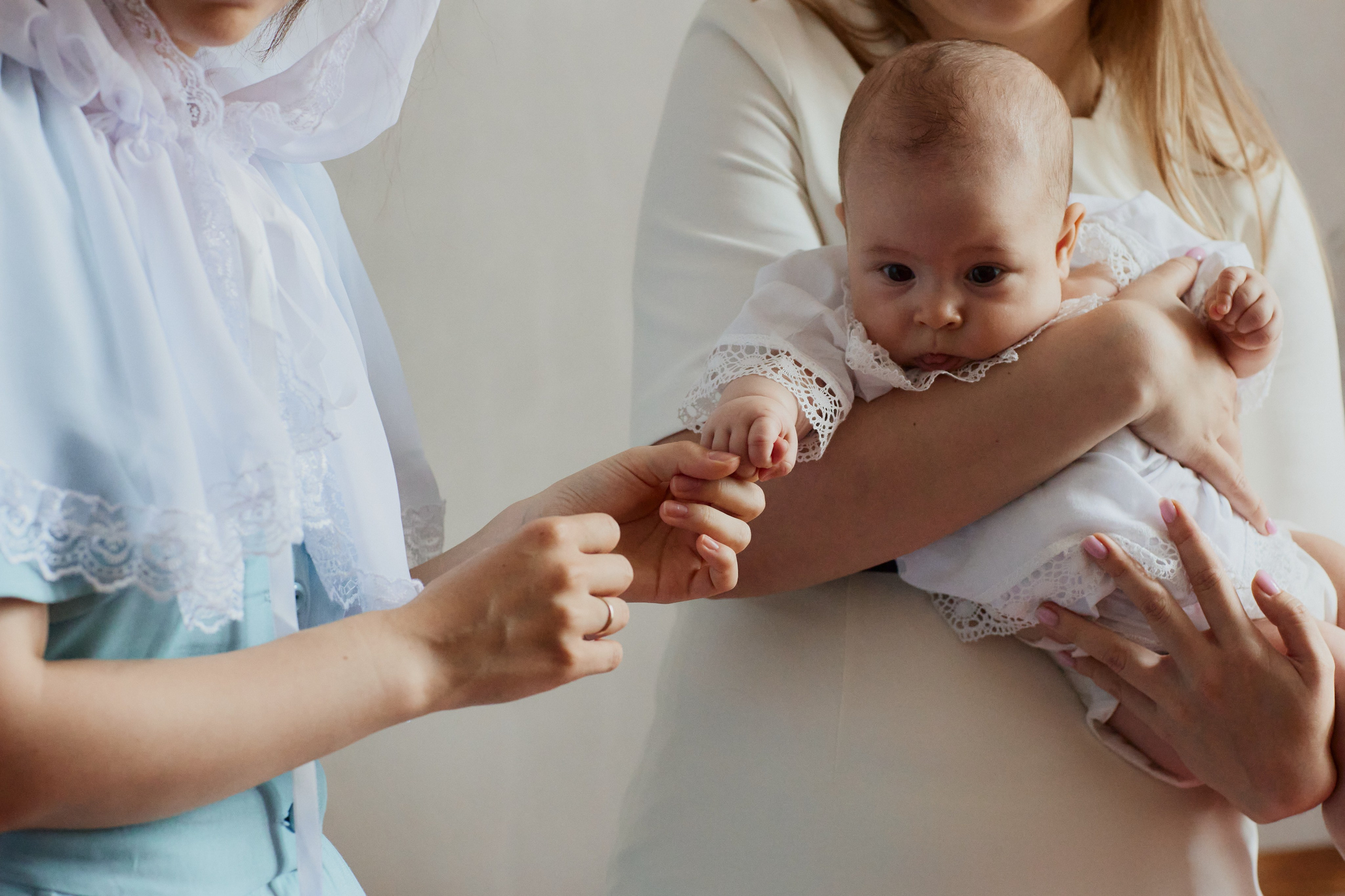 Крещение Анюты. Семейный фотограф в Москве Вера Гук