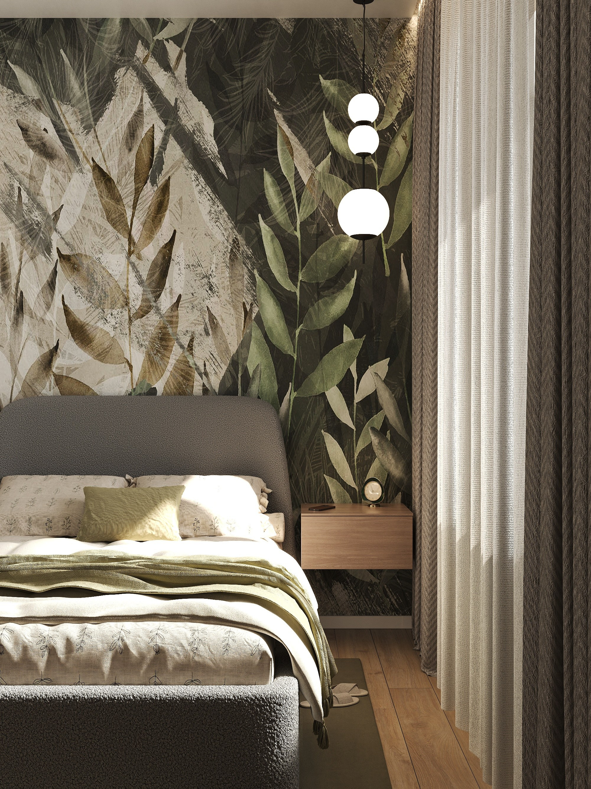 Дизайн проект дома «Лесной рассвет». Annything design