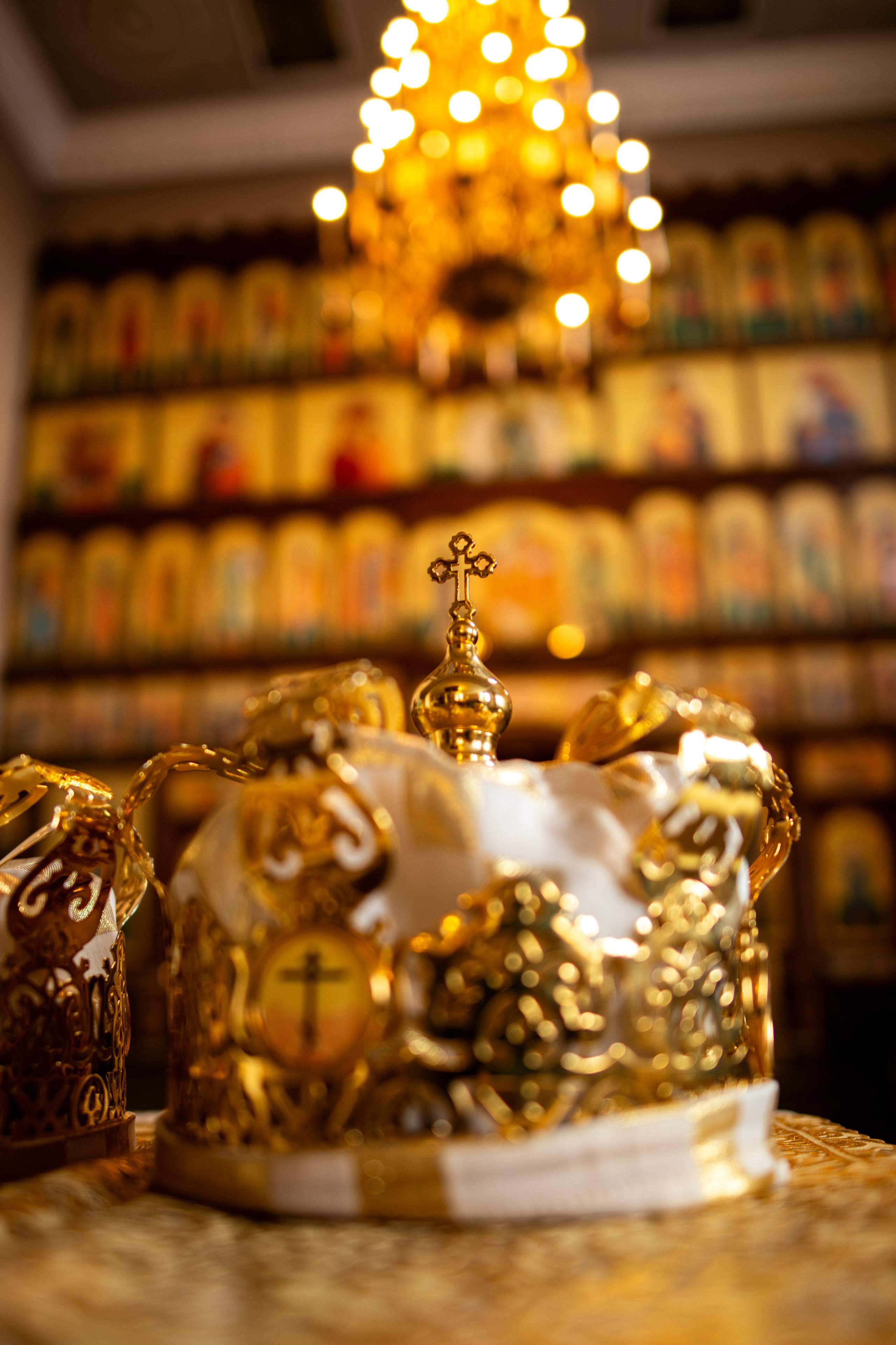 Съёмки венчания