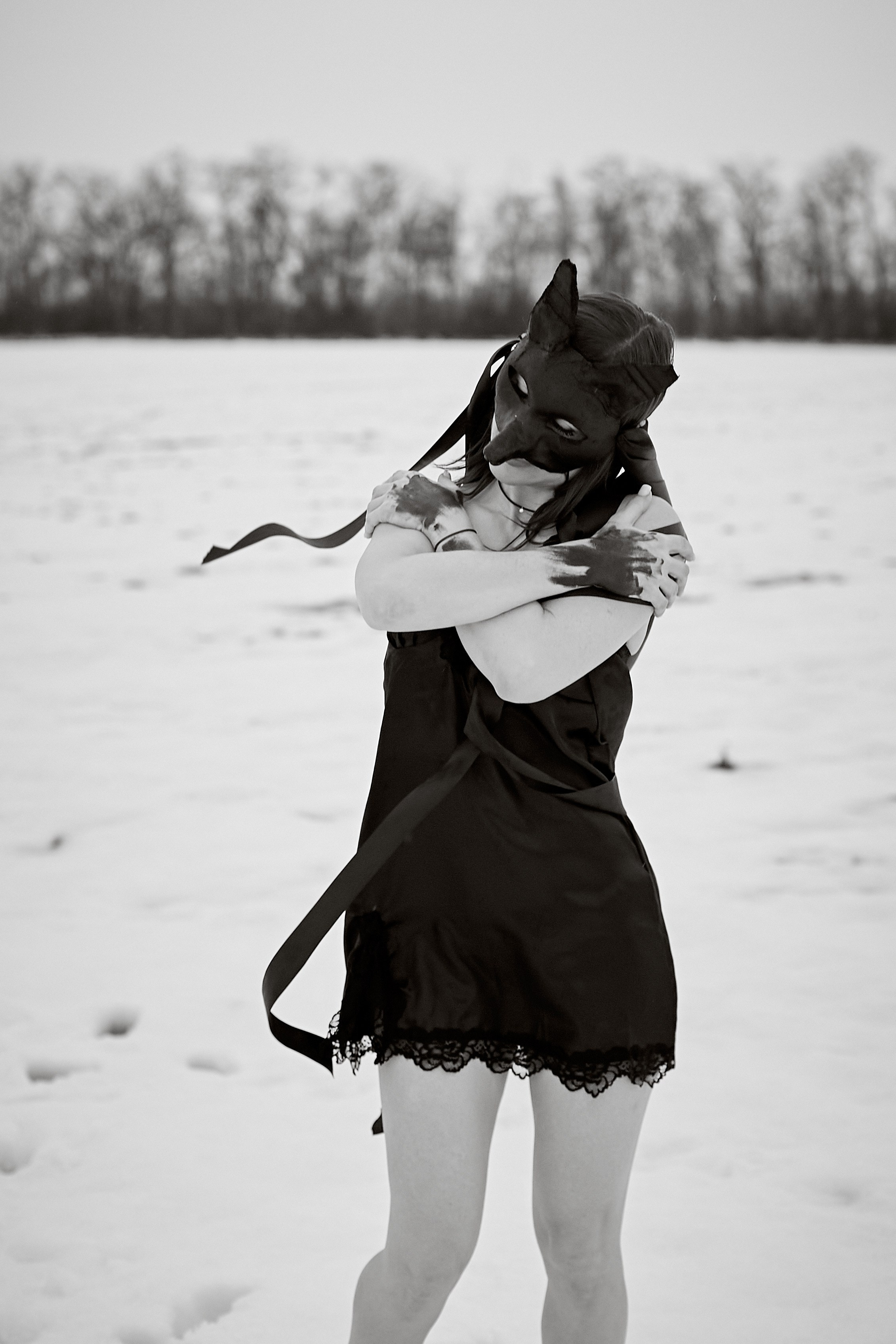 «Снежная волчица». Свадебный и креативный фотограф в ЮФО