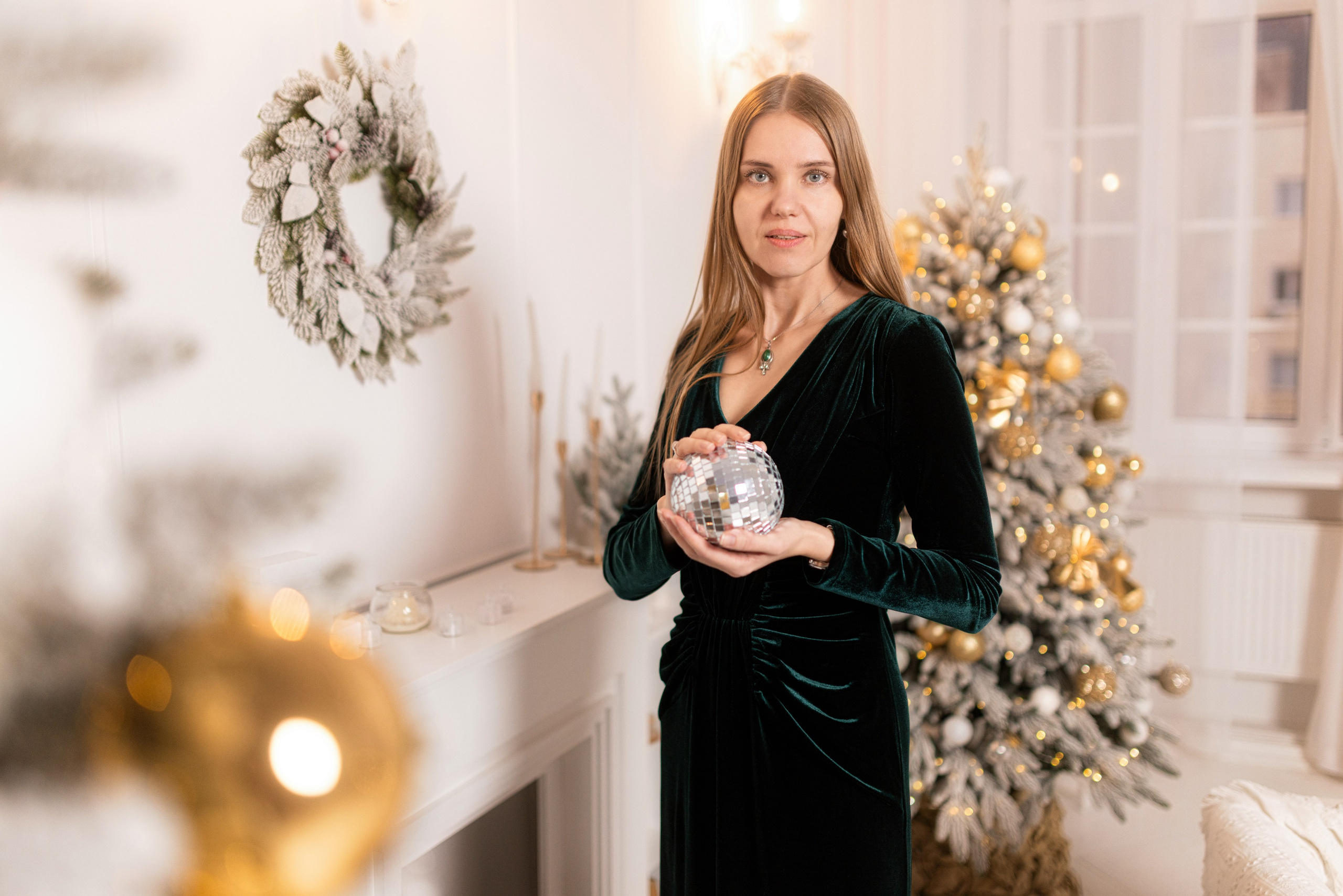 Новогодняя фотосъемка для клиентов студии балета в Воронеже