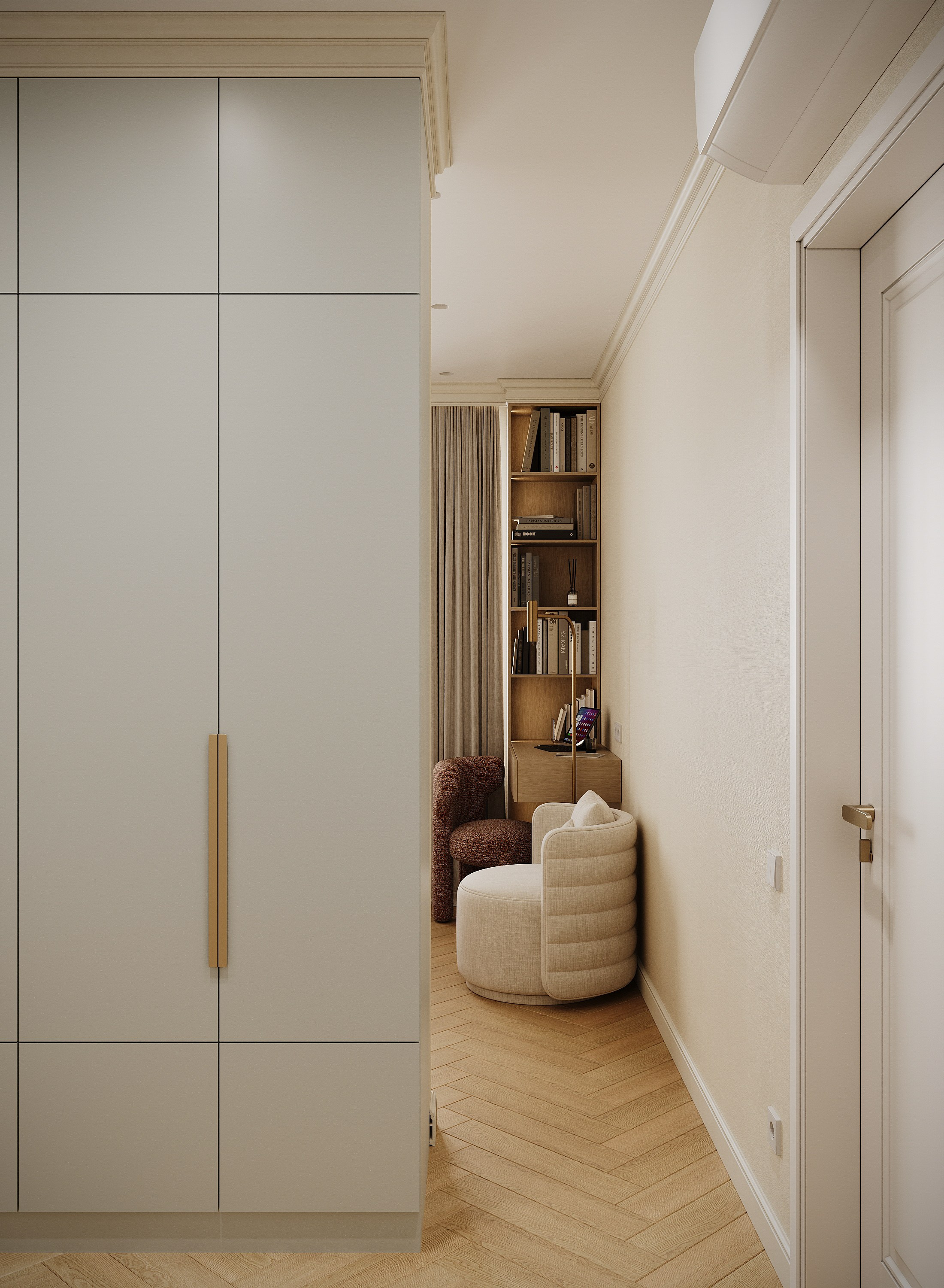 ЖК Петровский парк II — 70 м². КОМНАТА АИСТА дизайн-бюро | AIST ROOM design bureau