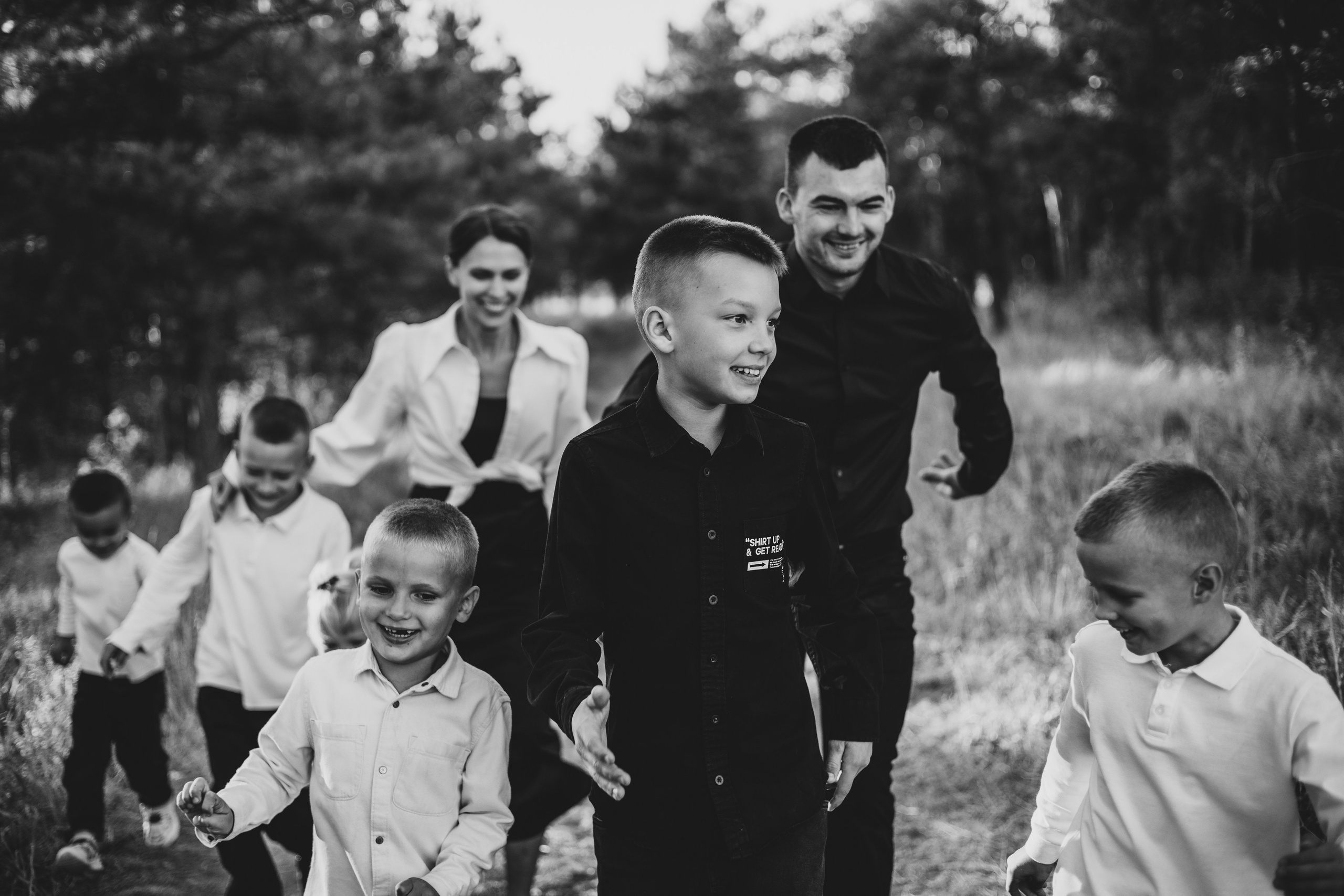 Большая и дружная семья. Фотограф Алевтина Матешук