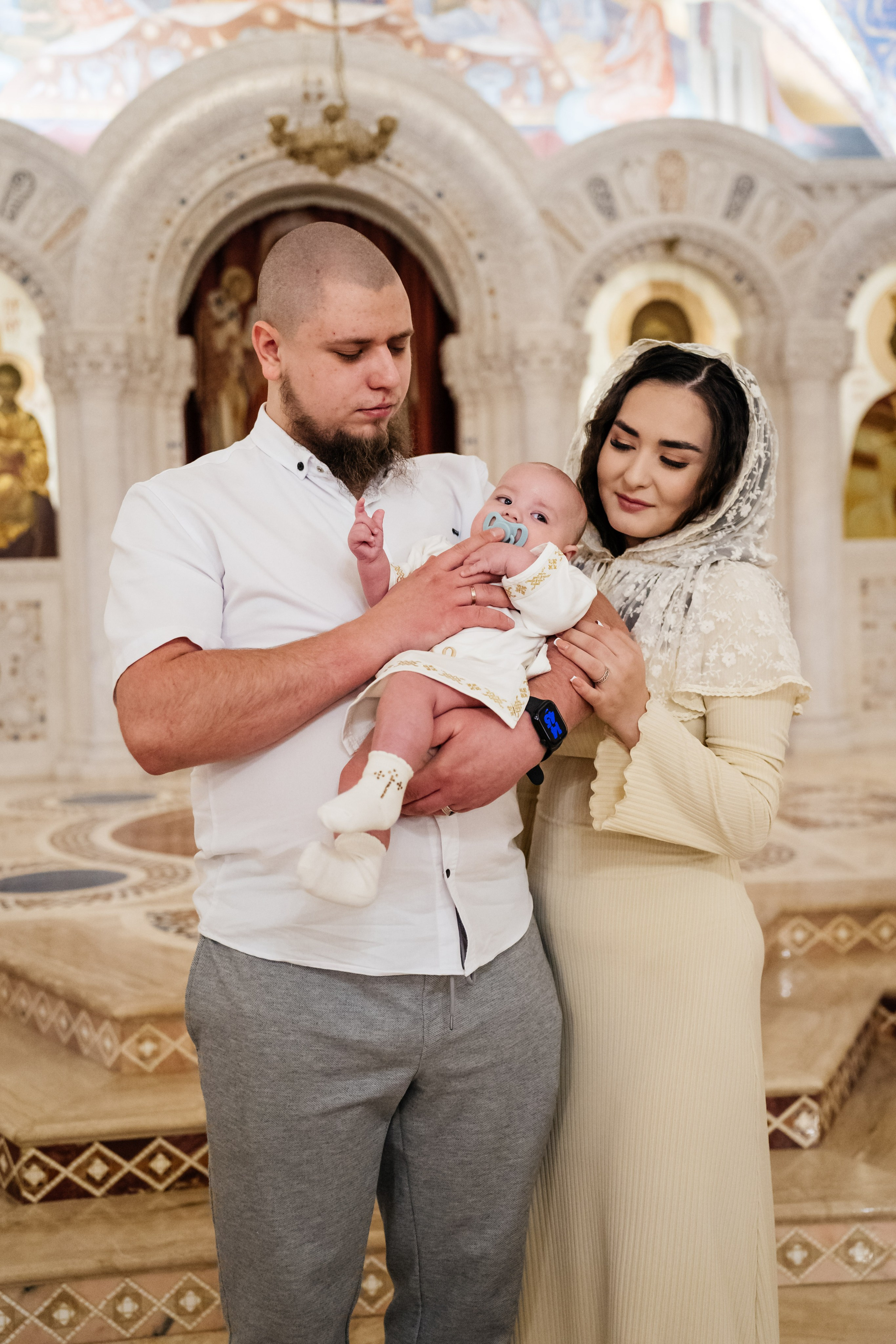 Крещение. Видеограф и Фотограф в Челябинске Ксения и Владимир Рюмины