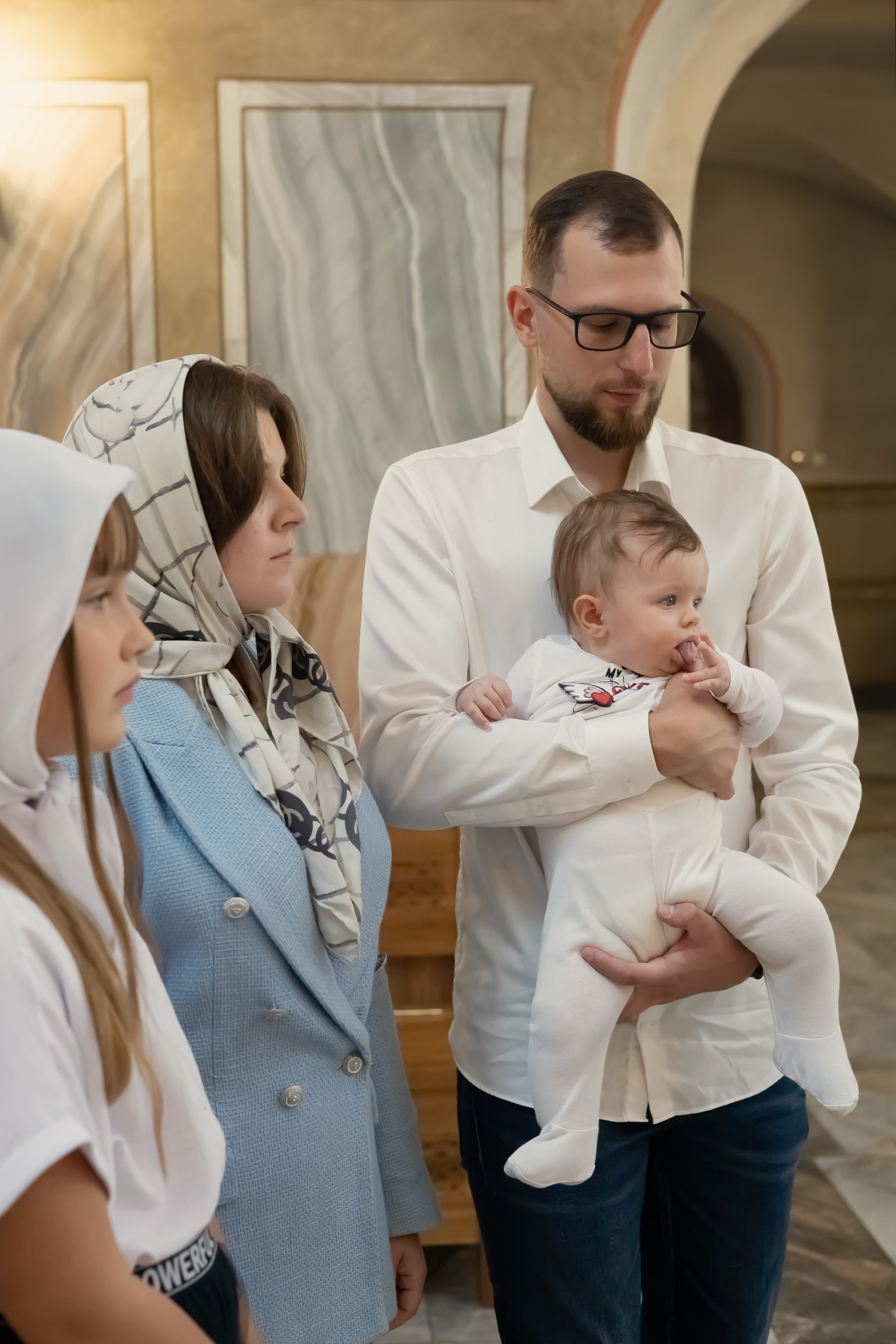 Крещение. Семейная и портретная съёмка в Москве