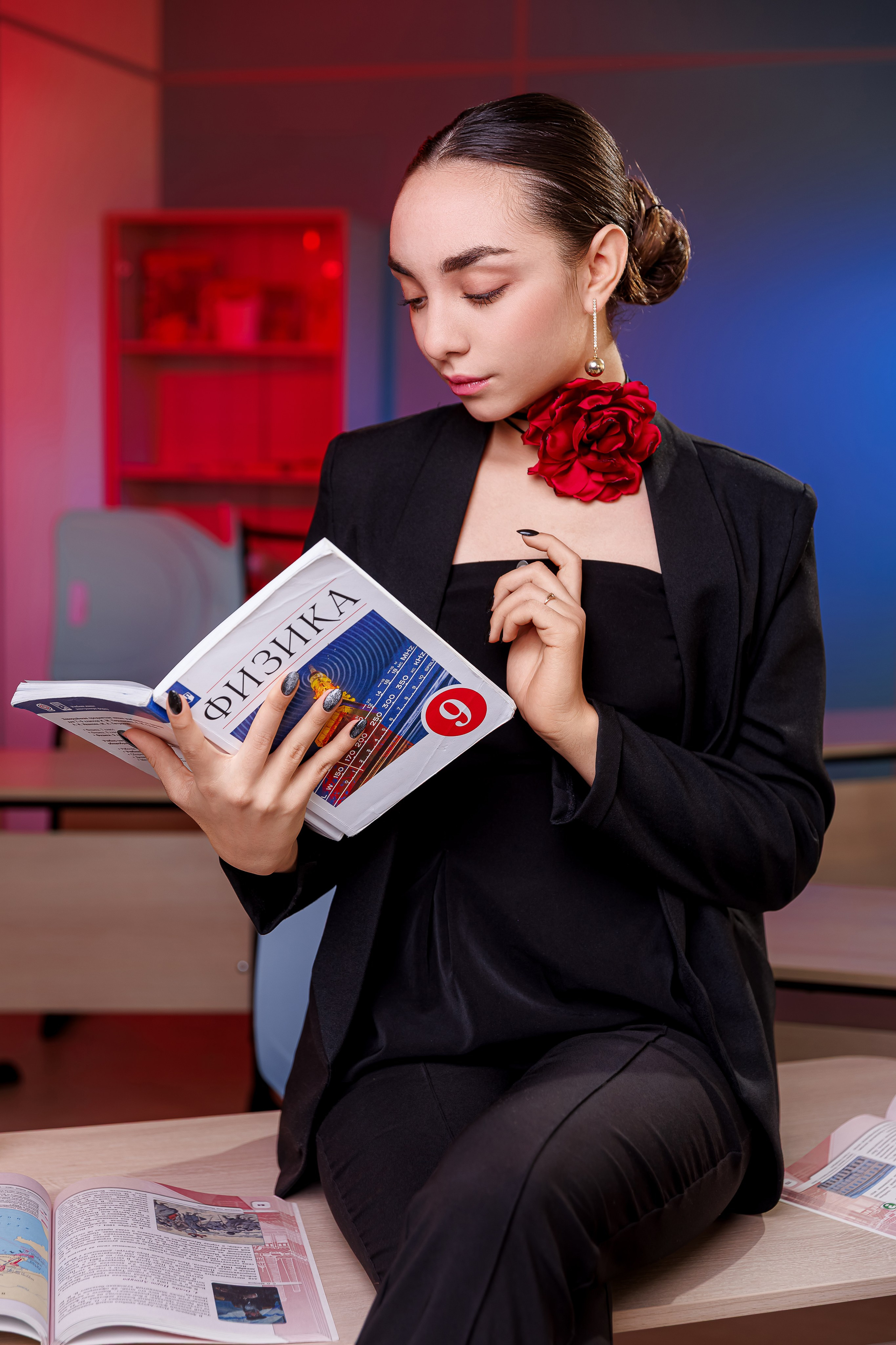 Портреты с цветной подстветкой. Семейный и детский фотограф Комина Елена, Власиха, Одинцово