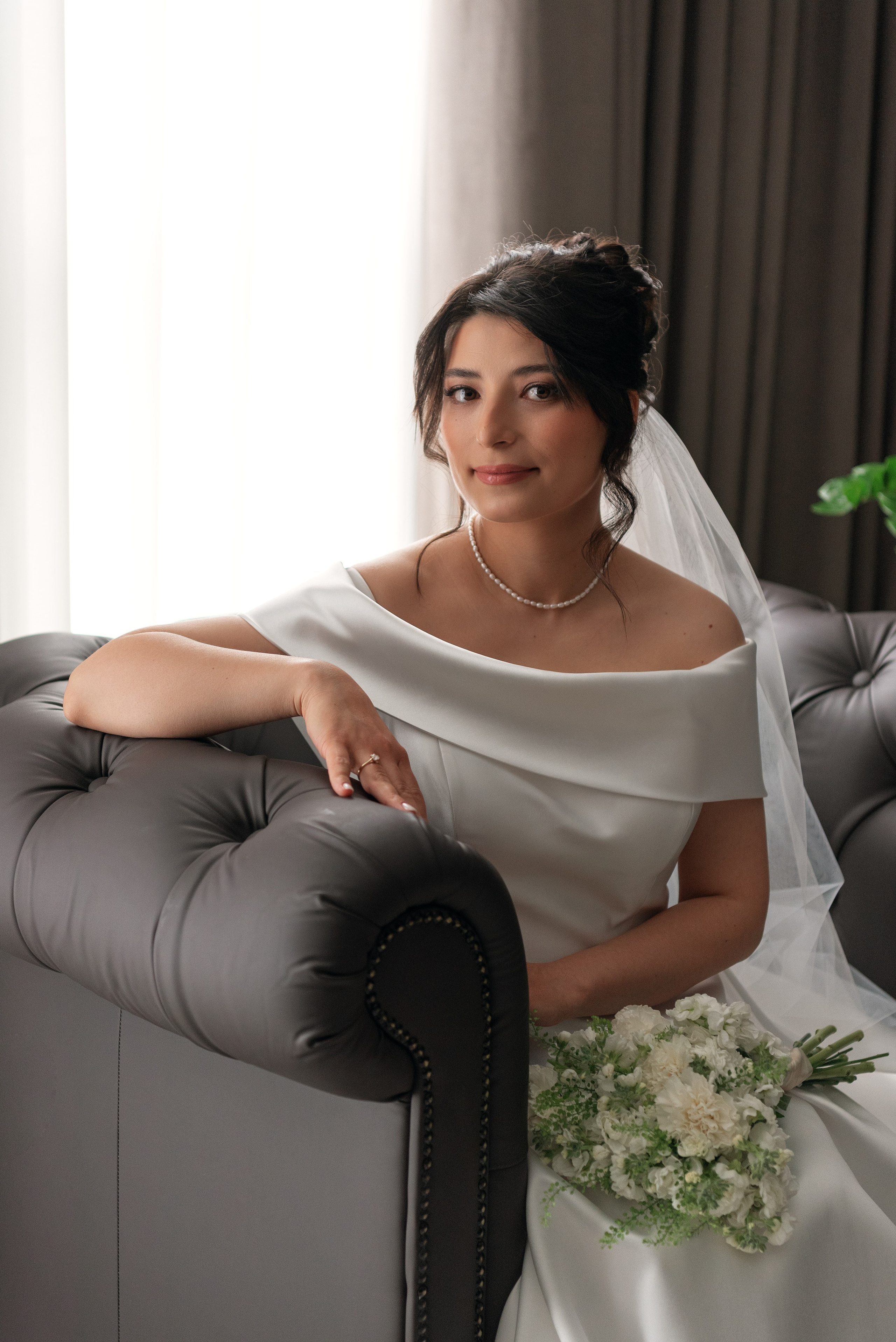 Митинский Дворец Бракосочетания. Нафиса и Фредерик. Ульяна Сёмина, фотограф, Москва