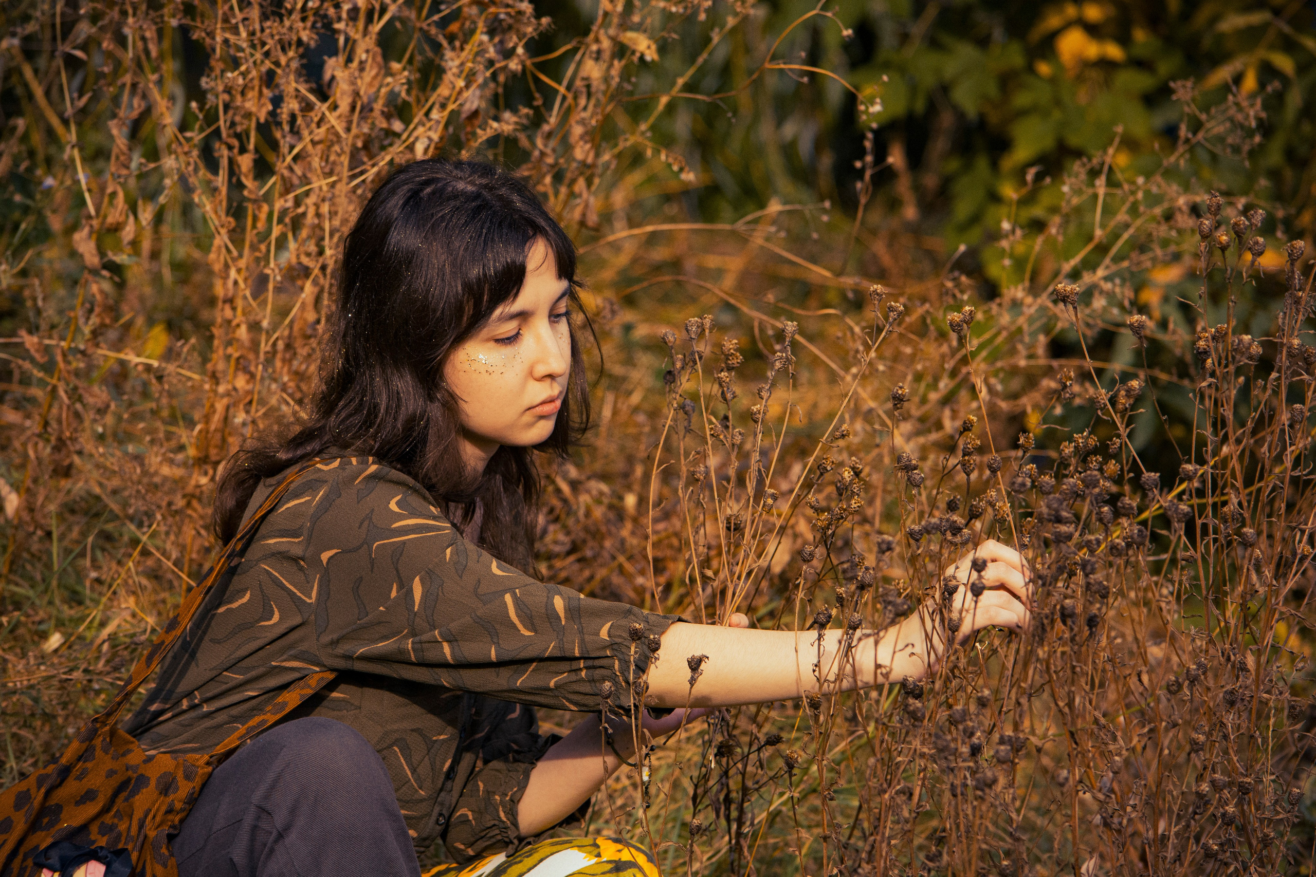 Осенняя фотосессия Марии. Фотограф Евгения Саботаж в г. Москва