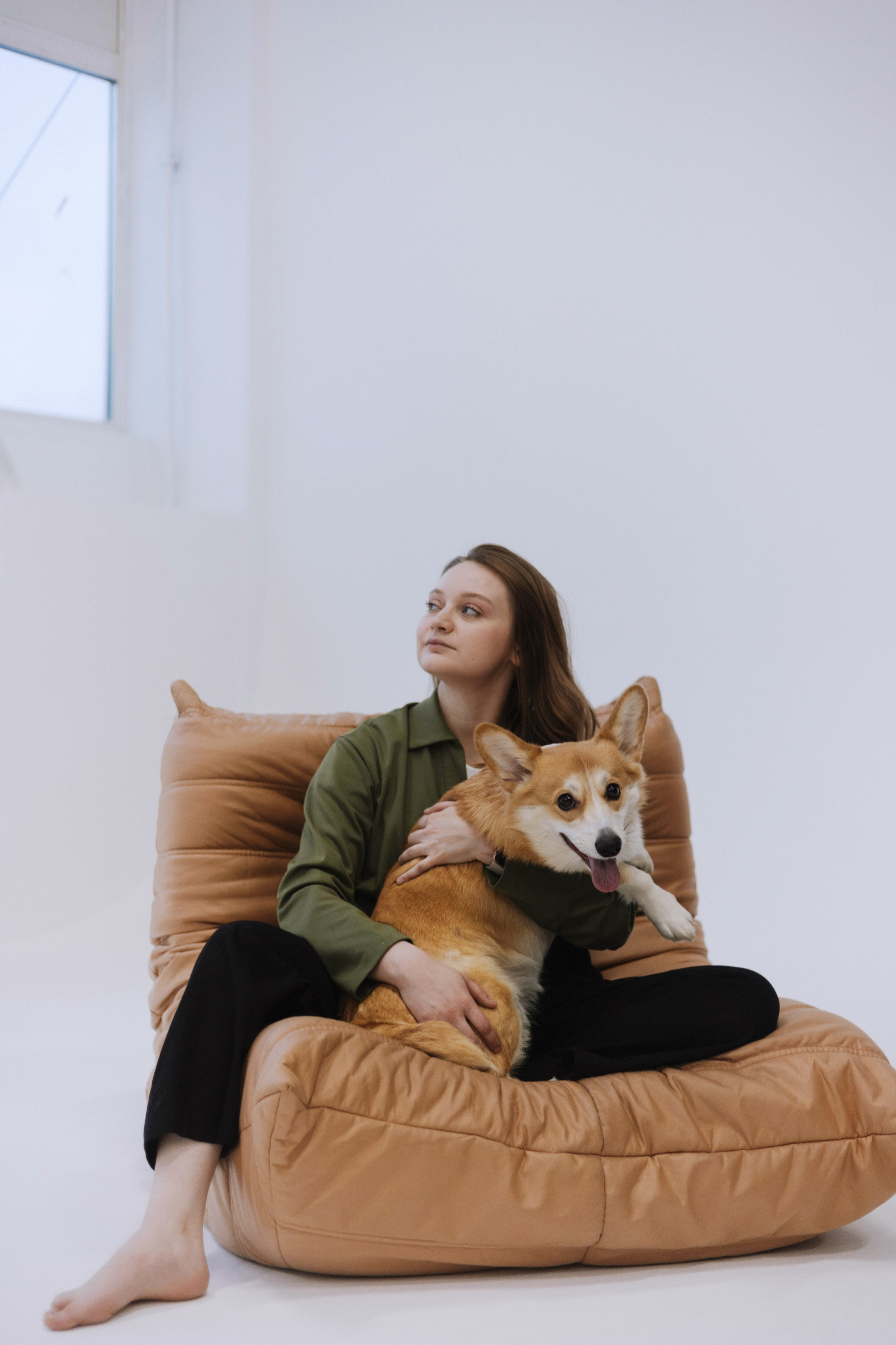 Настя и Мия. Фотограф-анималист Богданова Полина