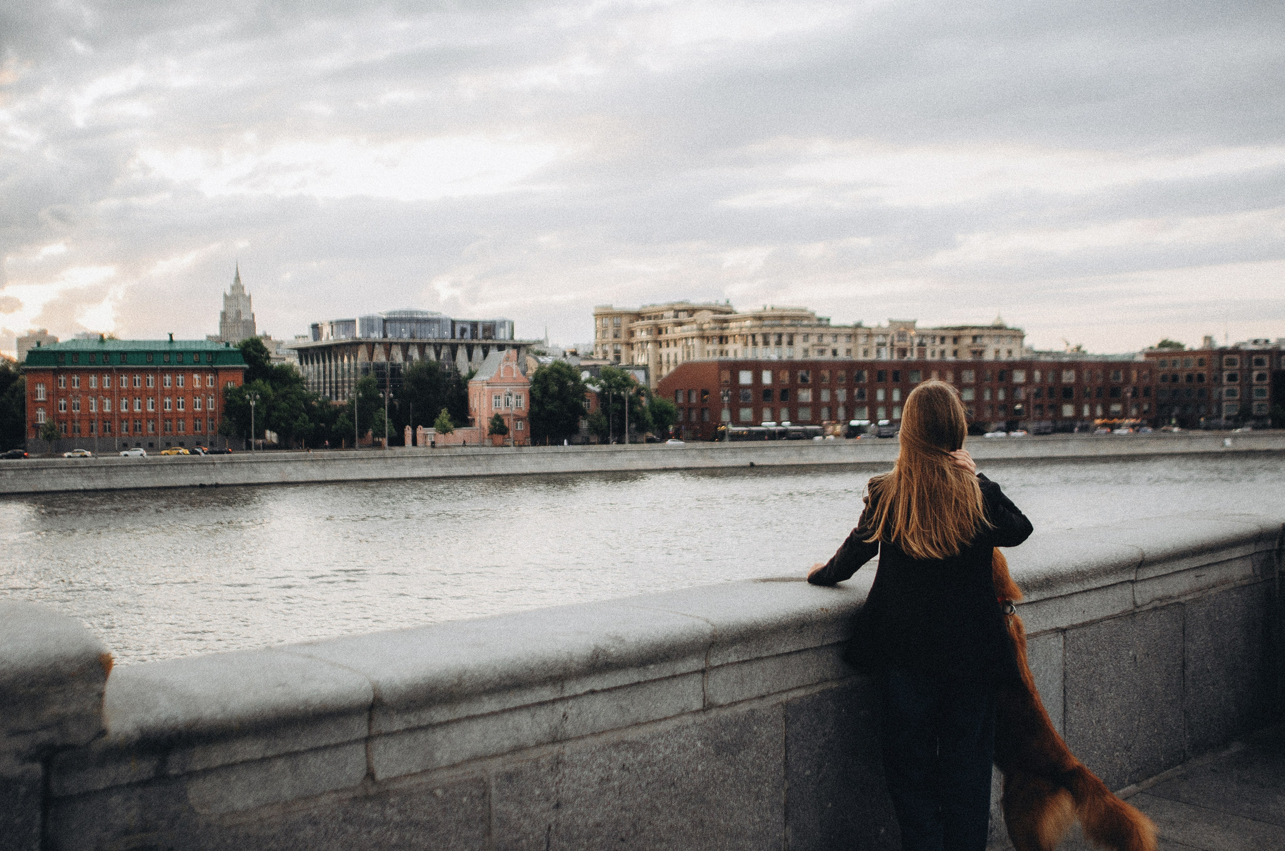 Алина и Бис. Фотограф-анималист Богданова Полина
