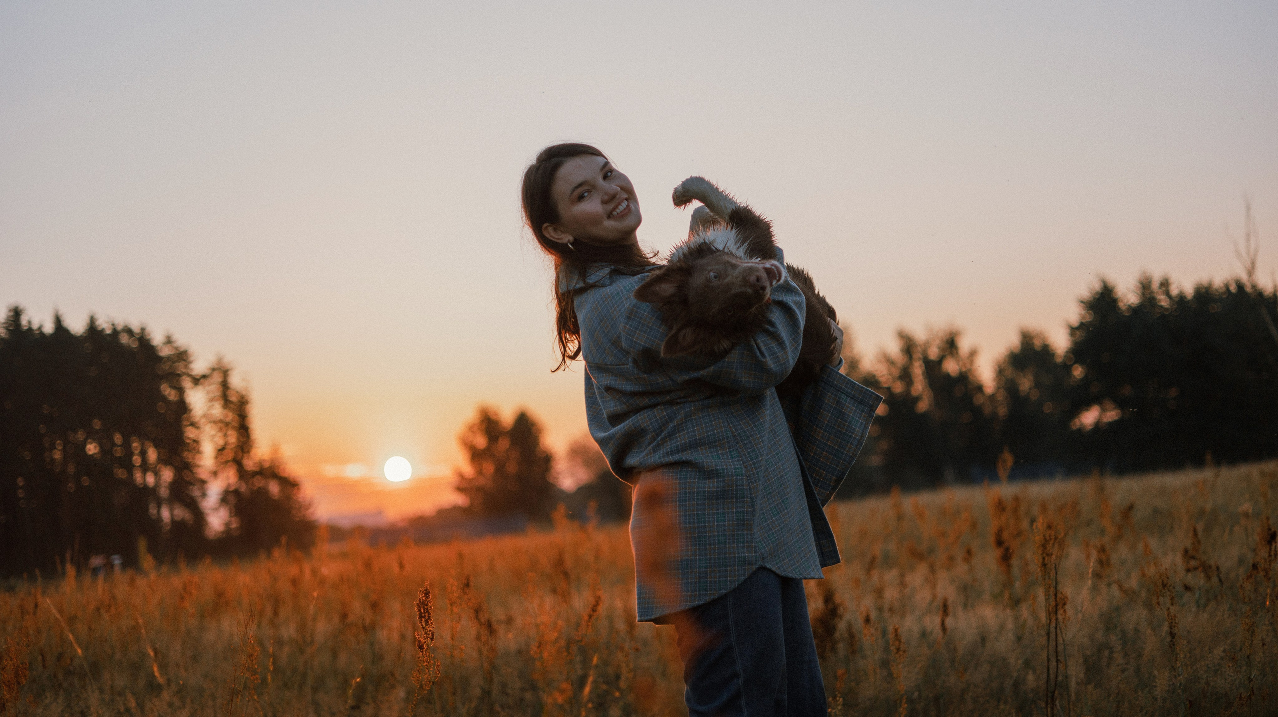 Полина и Паддингтон. Фотограф-анималист Богданова Полина