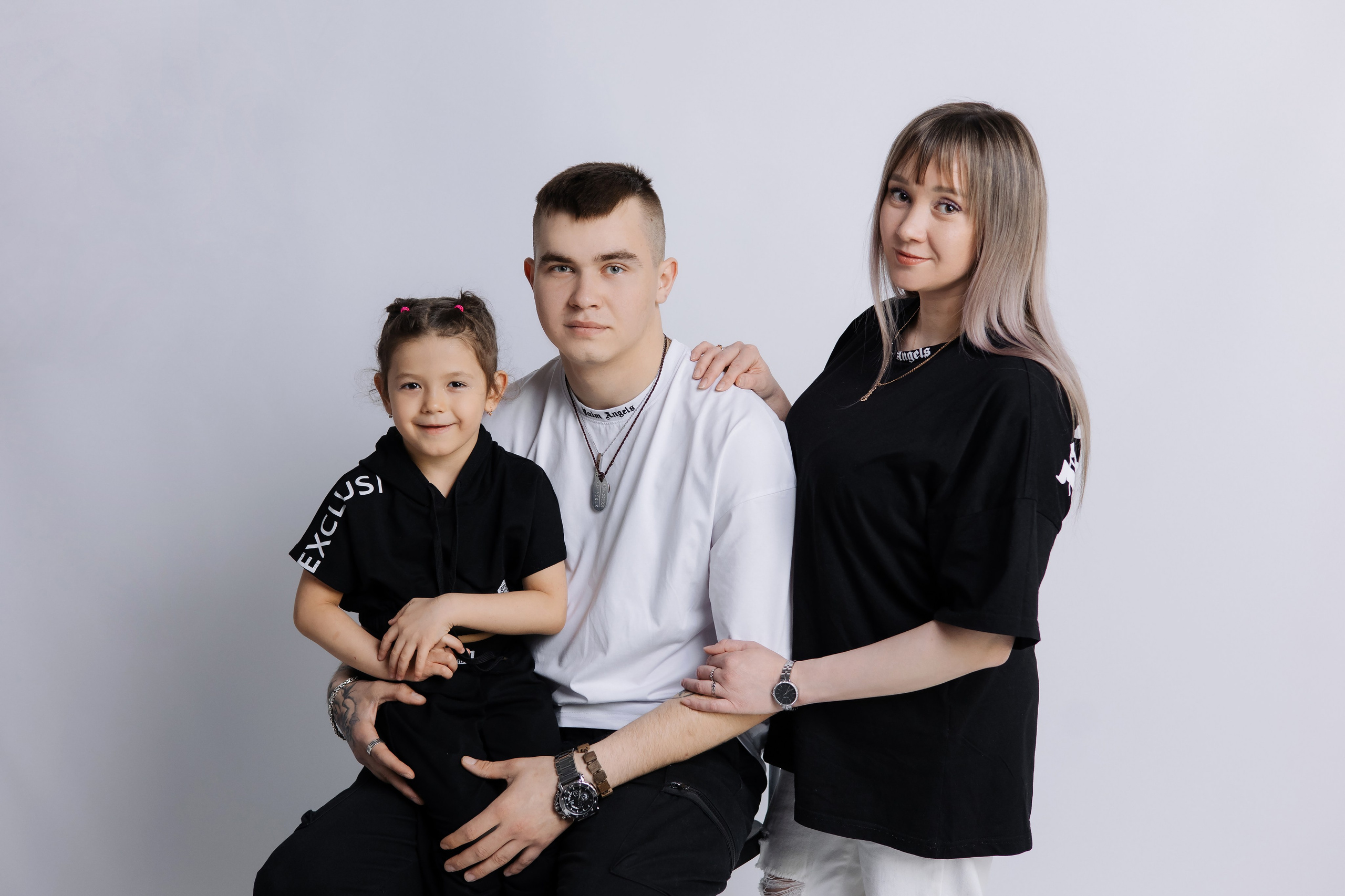 В студии. Фотограф Харп Лабытнанги