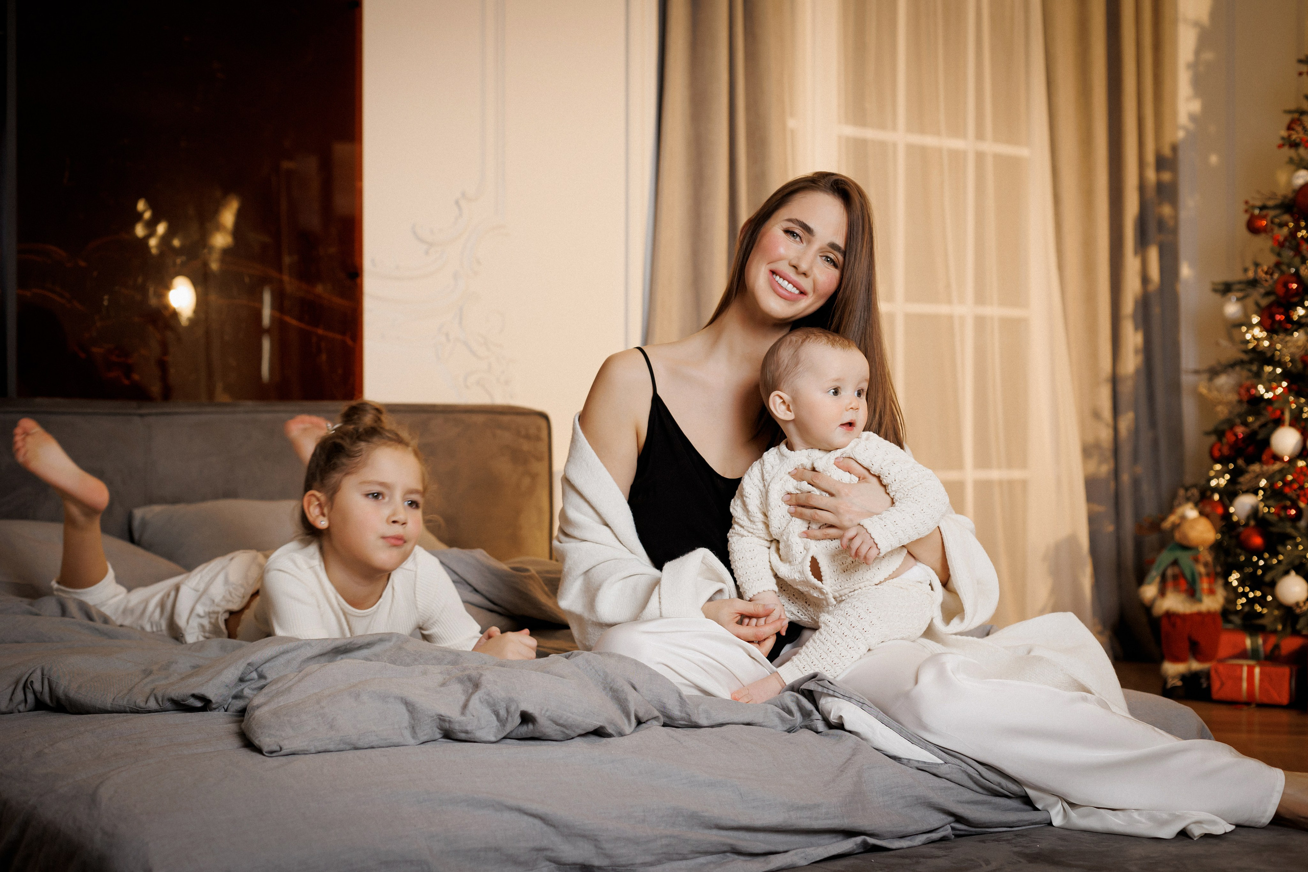 Новогодняя семейная. Портретный фотограф Санкт-Петербург Москва Андронова Юлия